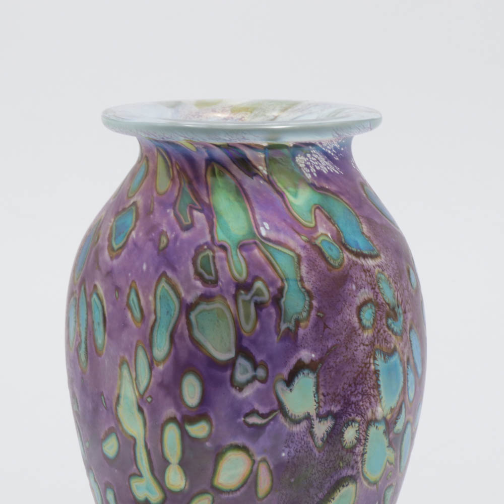 Robert Eickholt Blown Glass Vase