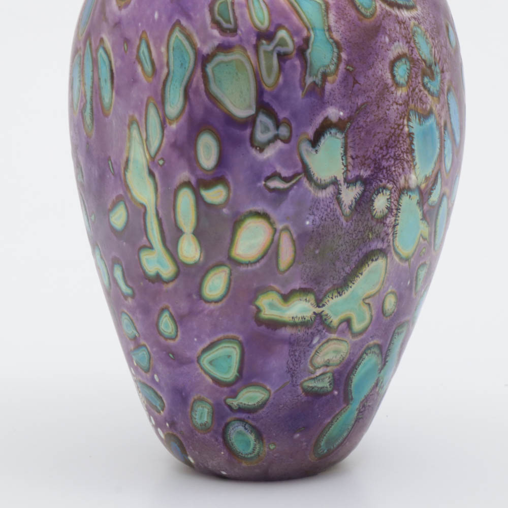 Robert Eickholt Blown Glass Vase