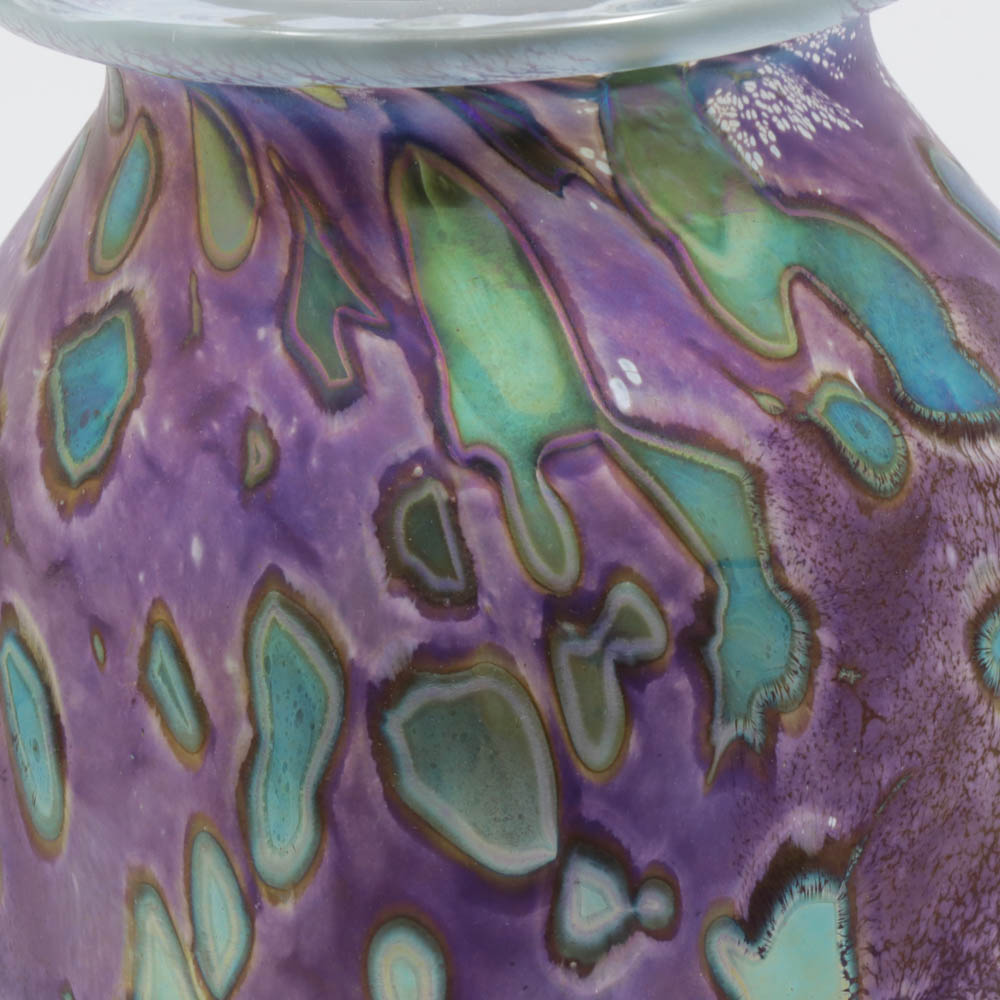 Robert Eickholt Blown Glass Vase