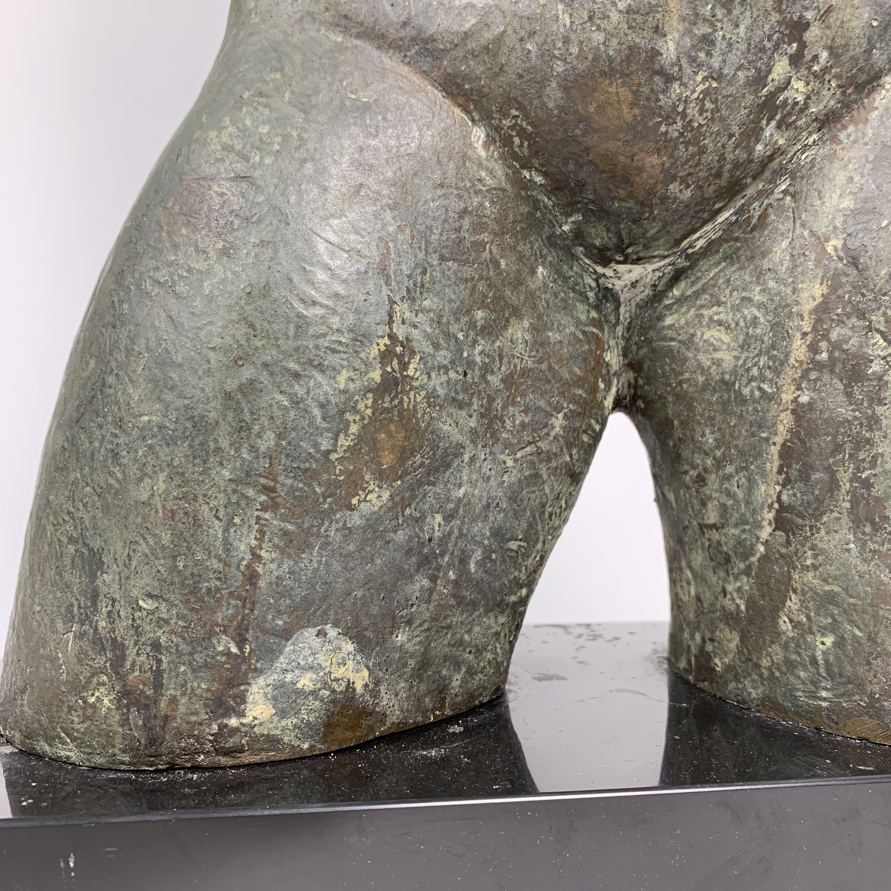 Robert Laurent Bronze Sculpture "Golden Girl (a Female Torso)"