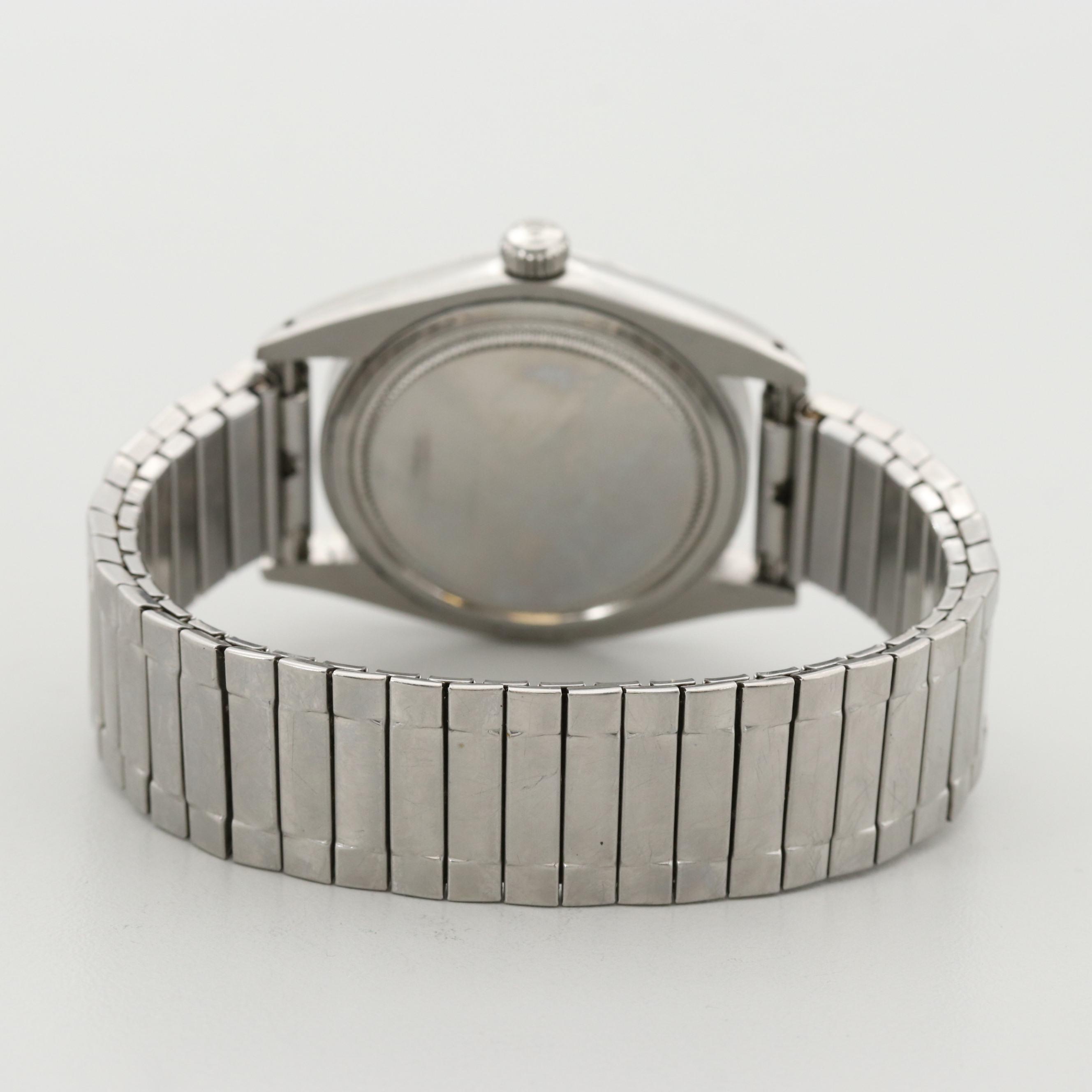 Vintage Rolex Oysterdate Stainless Steel Watch With Date, 1969