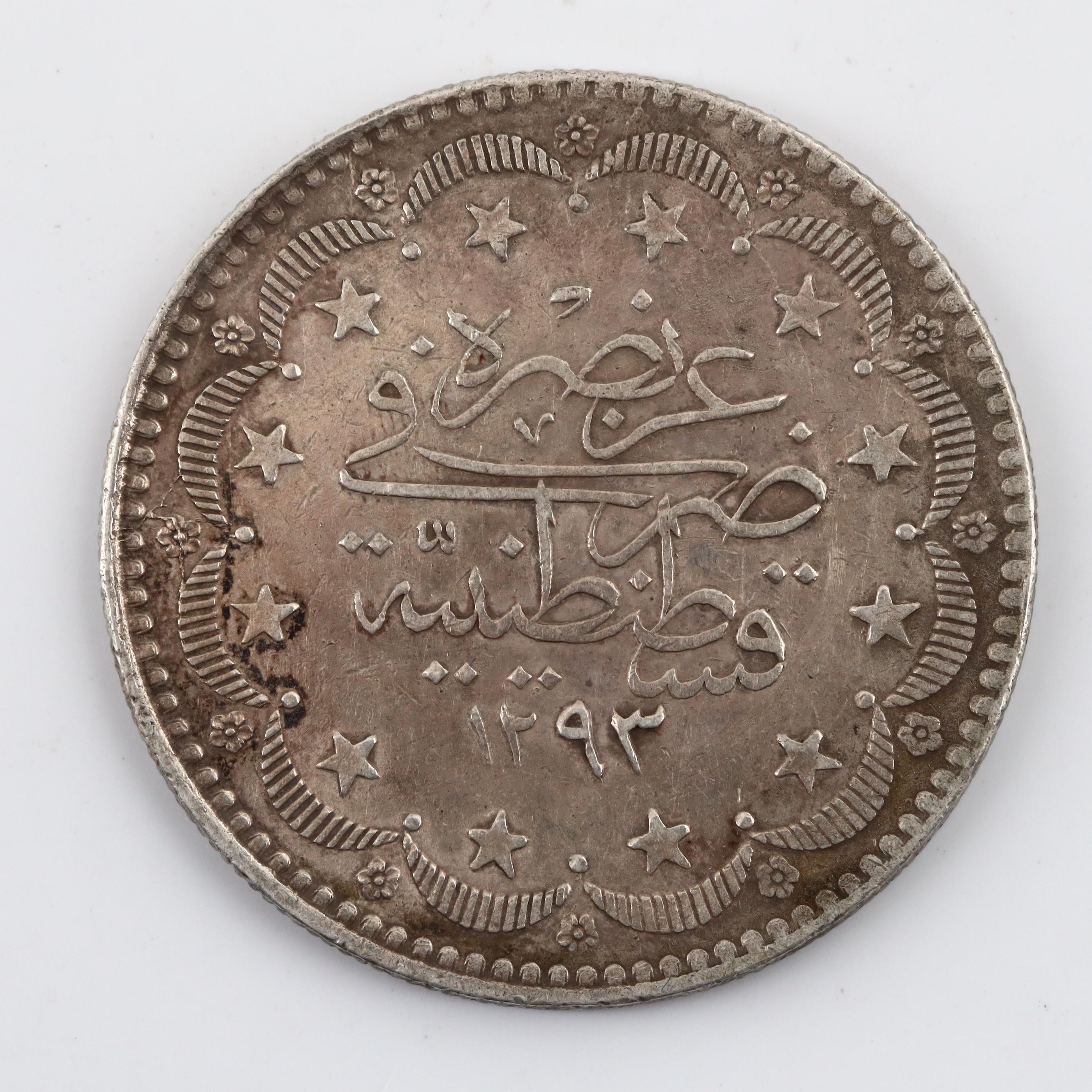 Three Silver Coins From the Ottoman Empire