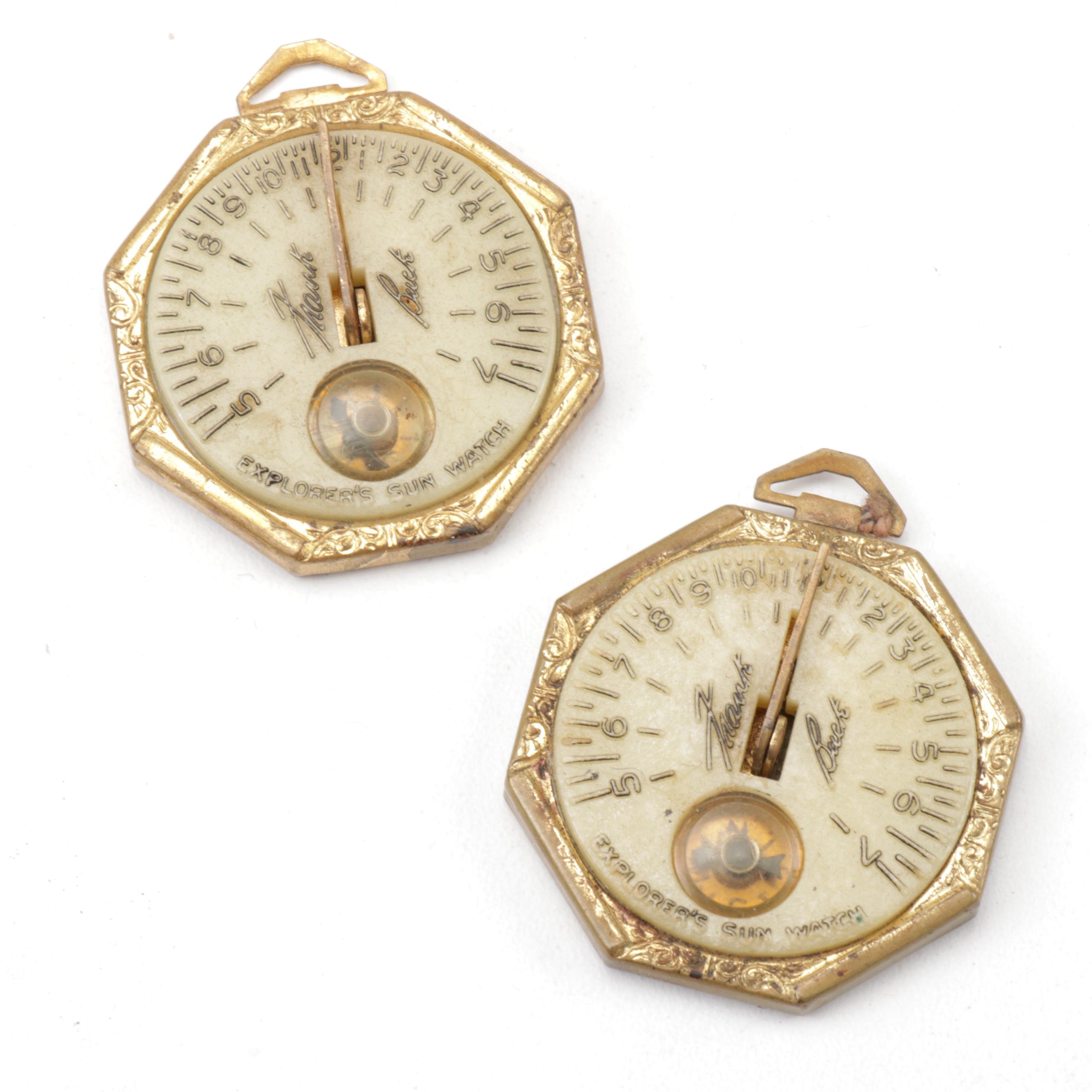 Vintage and Antique Sundials