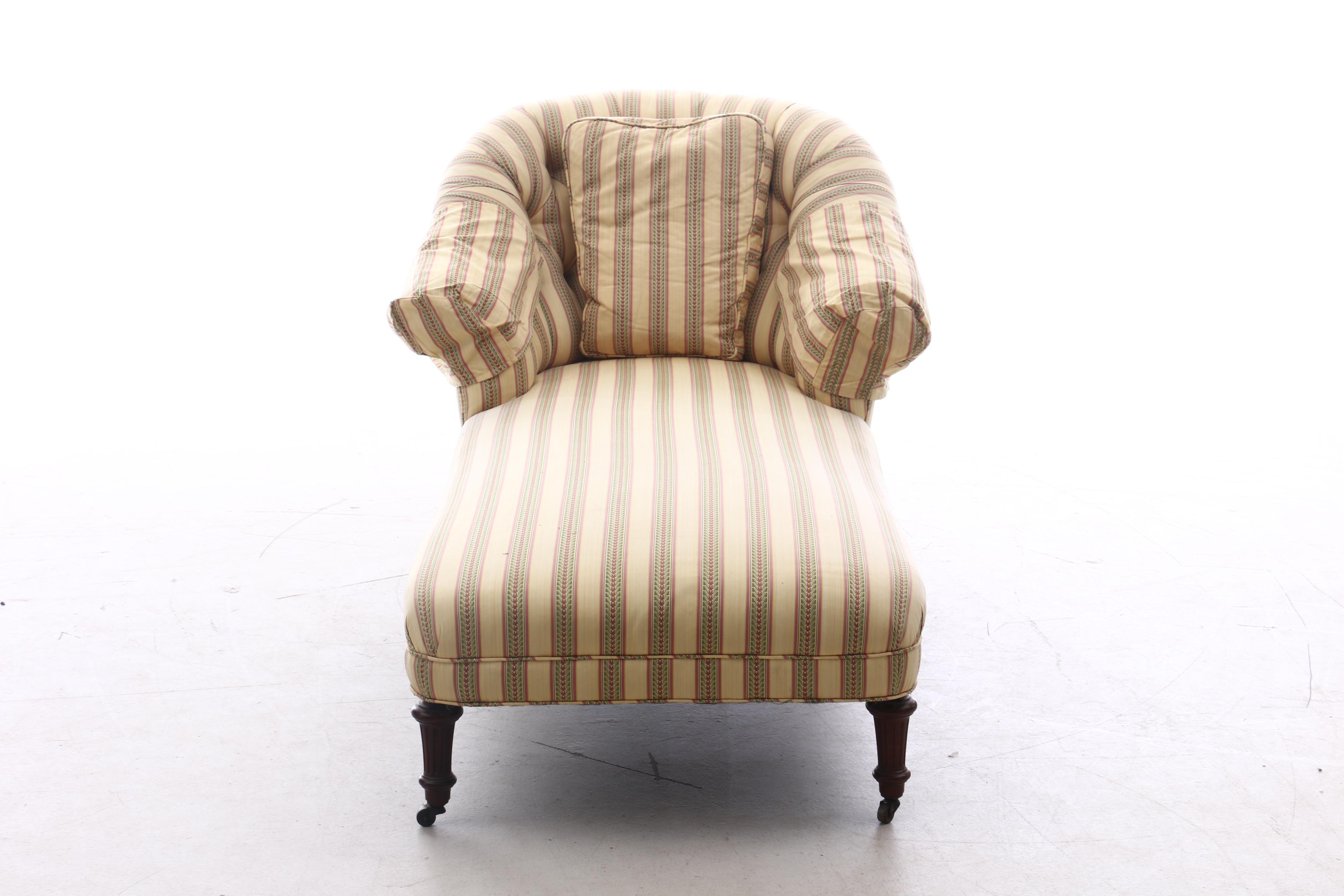 Antique Chaise Lounge Chair