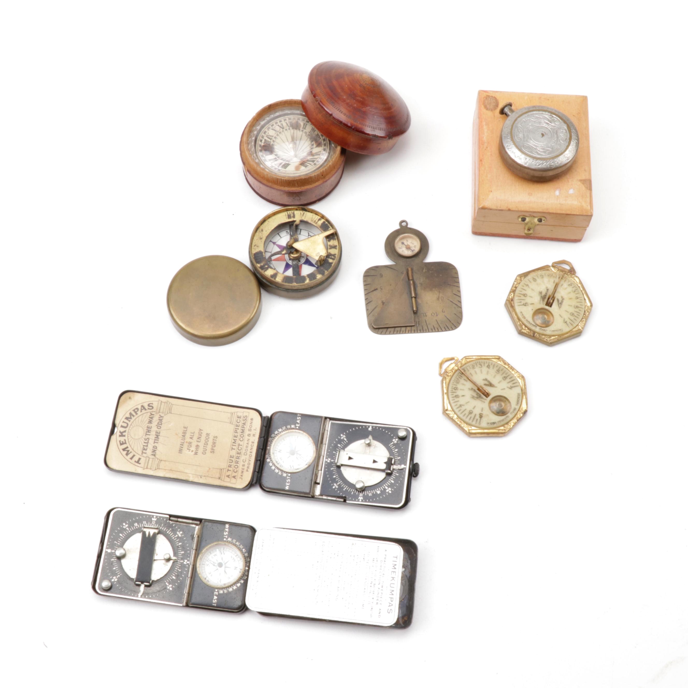 Vintage and Antique Sundials