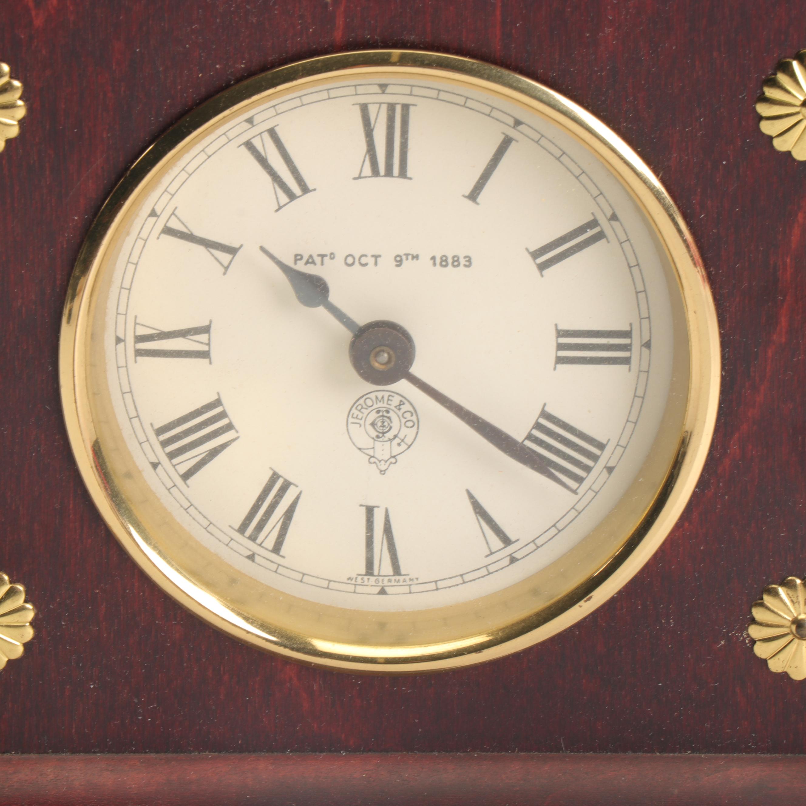 Jerome & Co. Reproduction Horolovar Flying Pendulum Clock, Late 20th Century