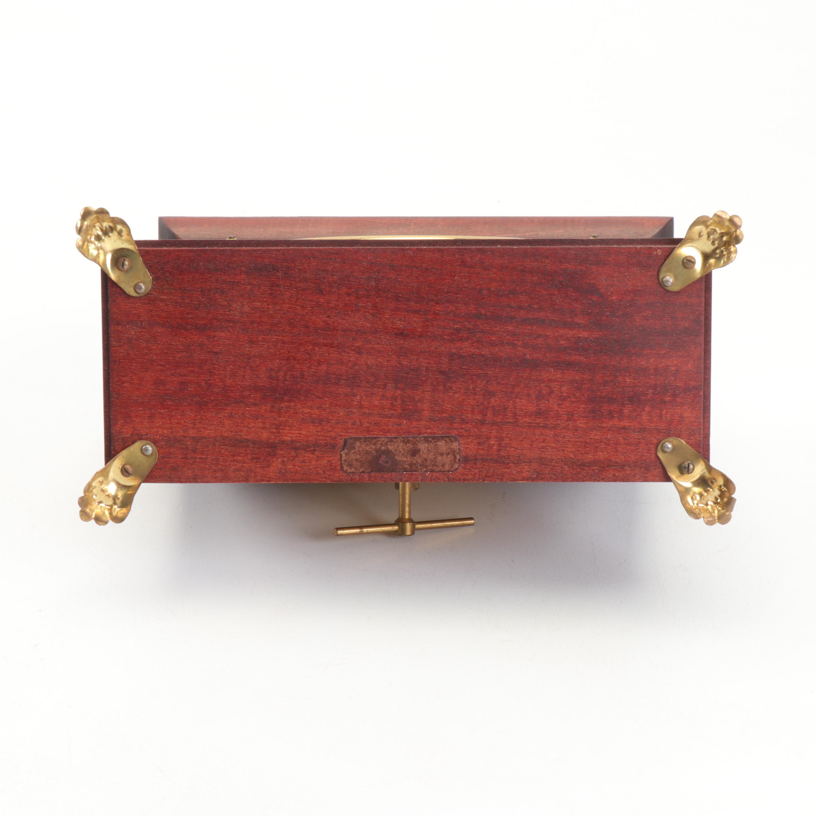 Jerome & Co. Reproduction Horolovar Flying Pendulum Clock, Late 20th Century