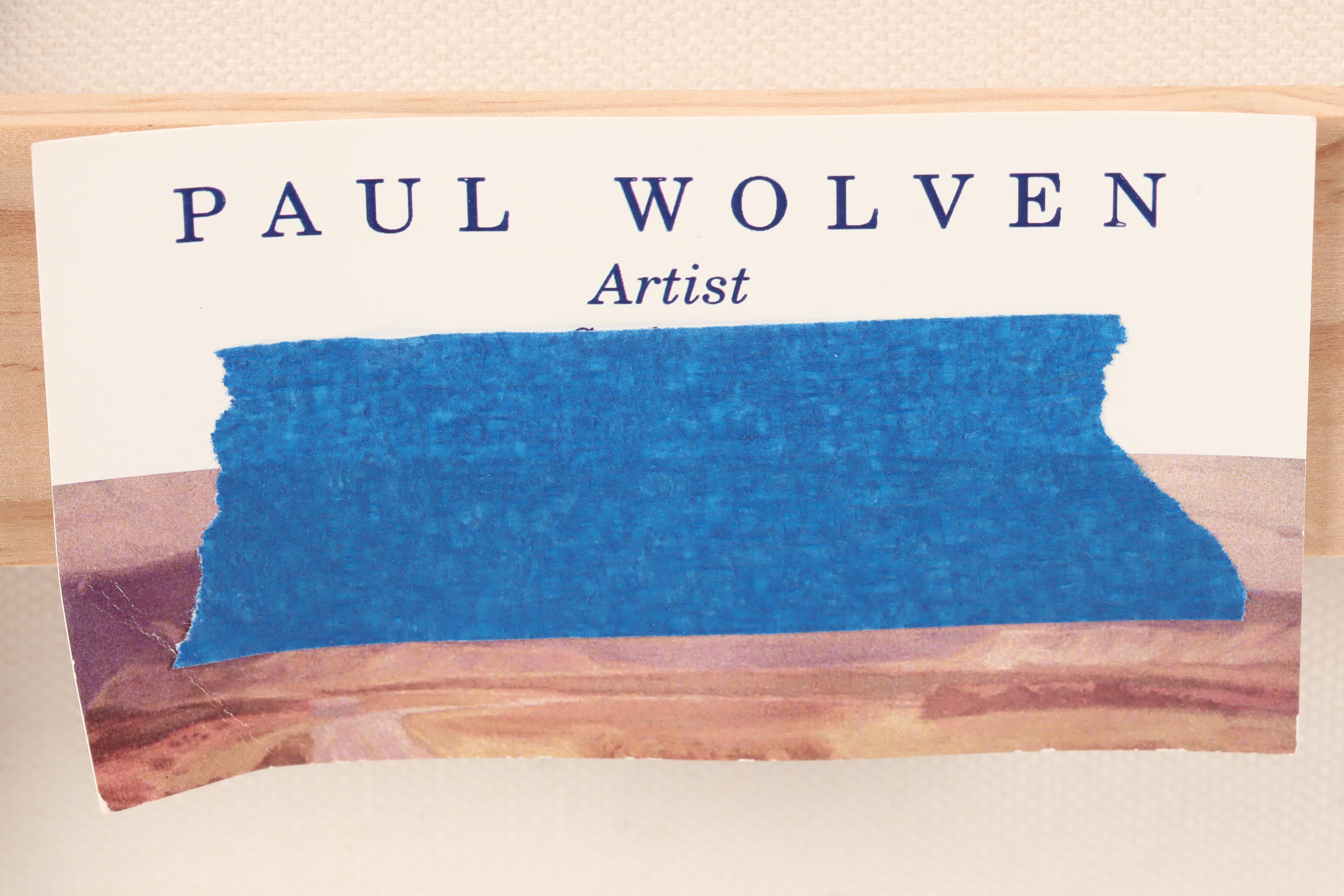 Paul Wolven Oil Painting of the John A. Roebling Suspension Bridge