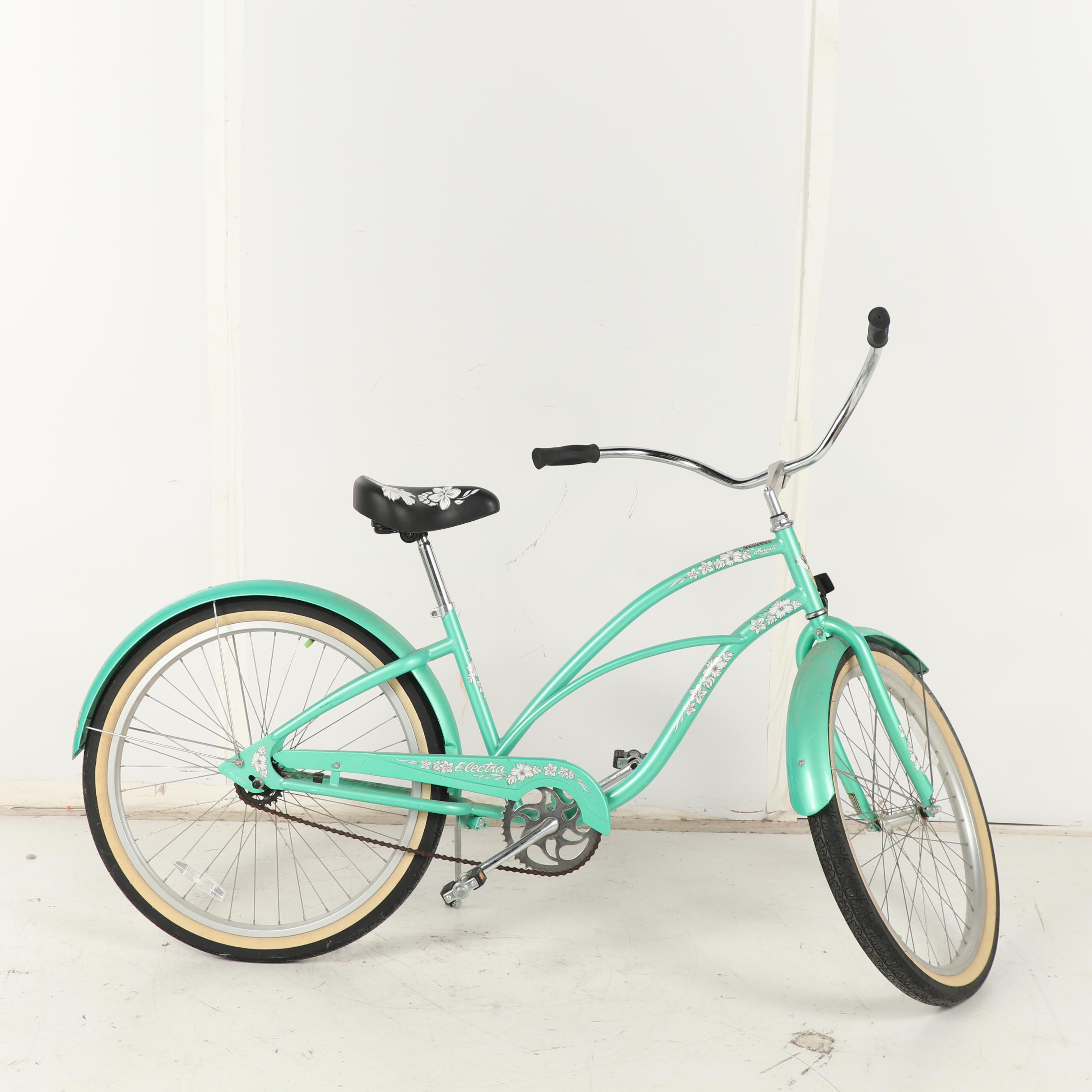 Electra Bicycle Co. "Hawaii 3i" Bicycle in Mint Green, Circa 2011
