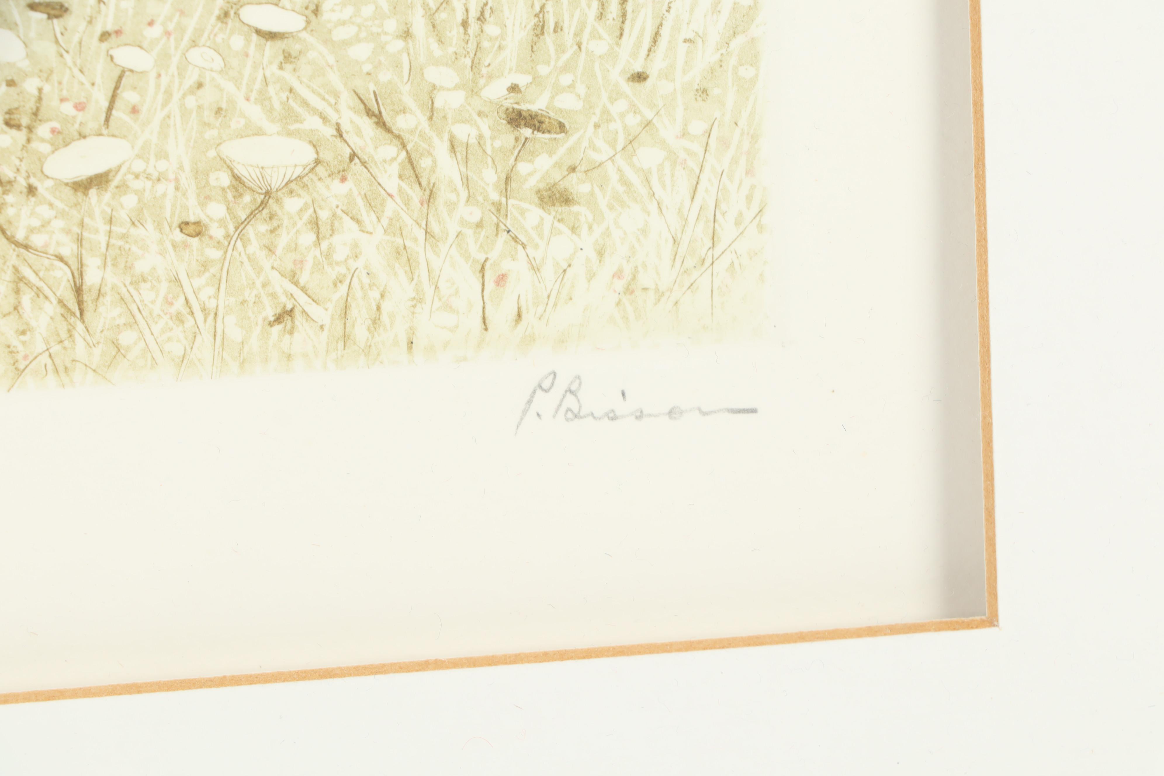 Paul Bisson Etching with Aquatint "Oast House, Madlands Farms"