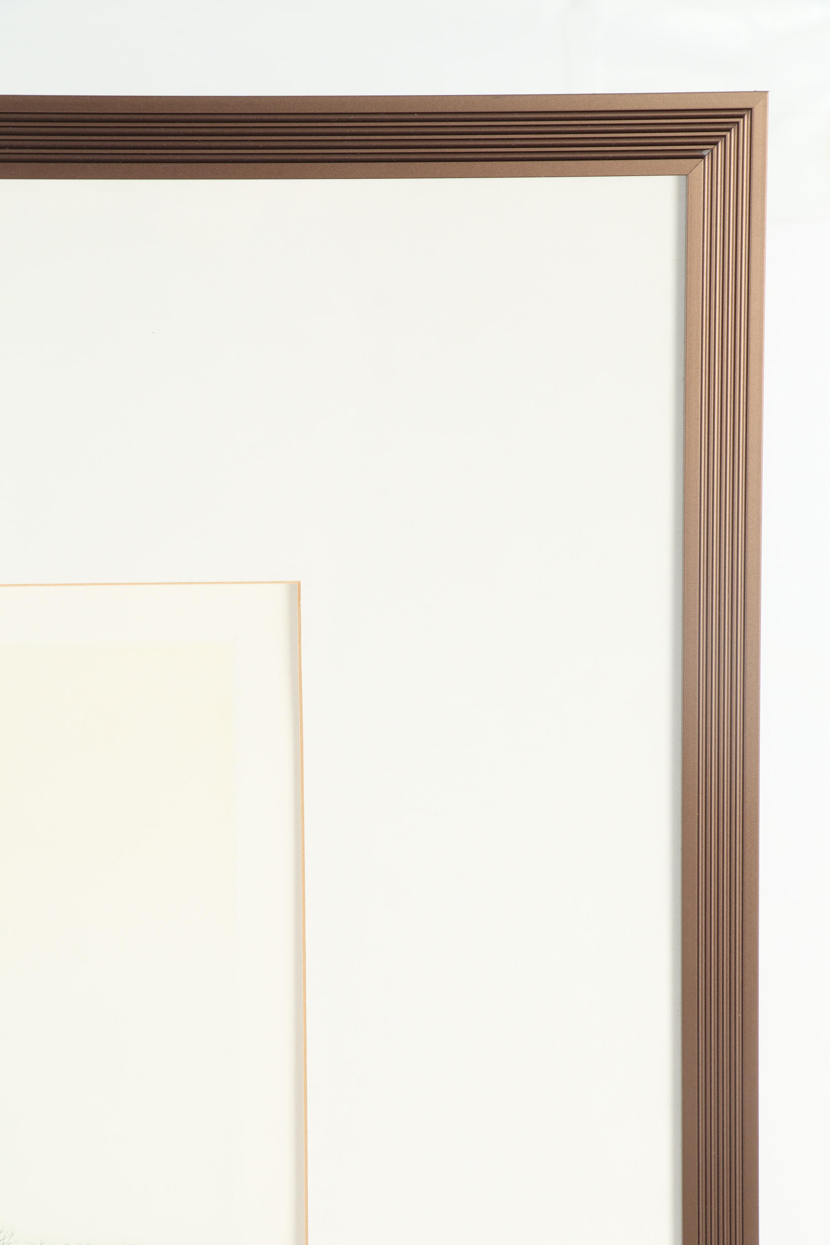 Paul Bisson Etching with Aquatint "Oast House, Madlands Farms"