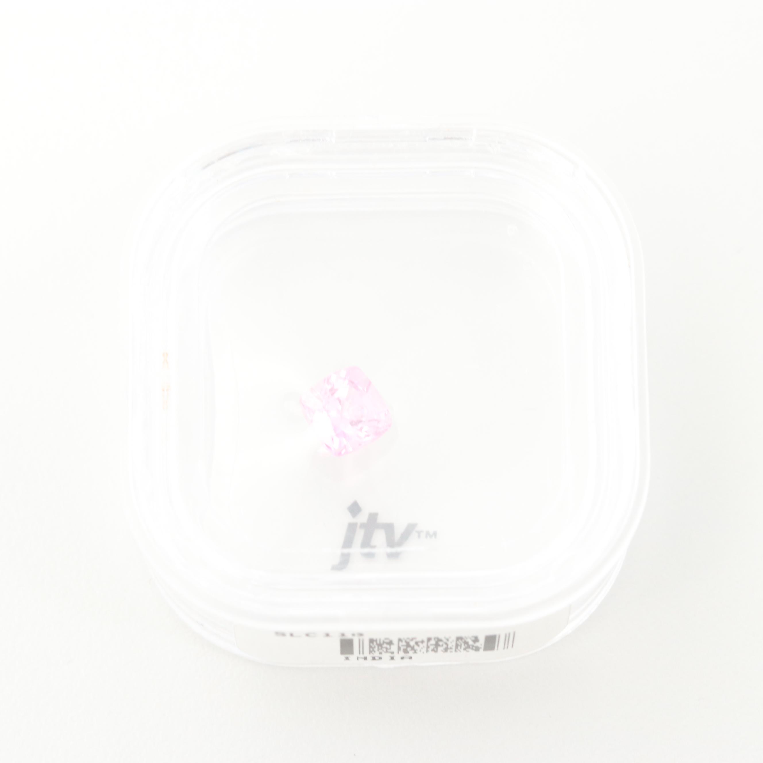 Loose 1.31 CT Pink Spinel Stone 6 mm x 6 mm