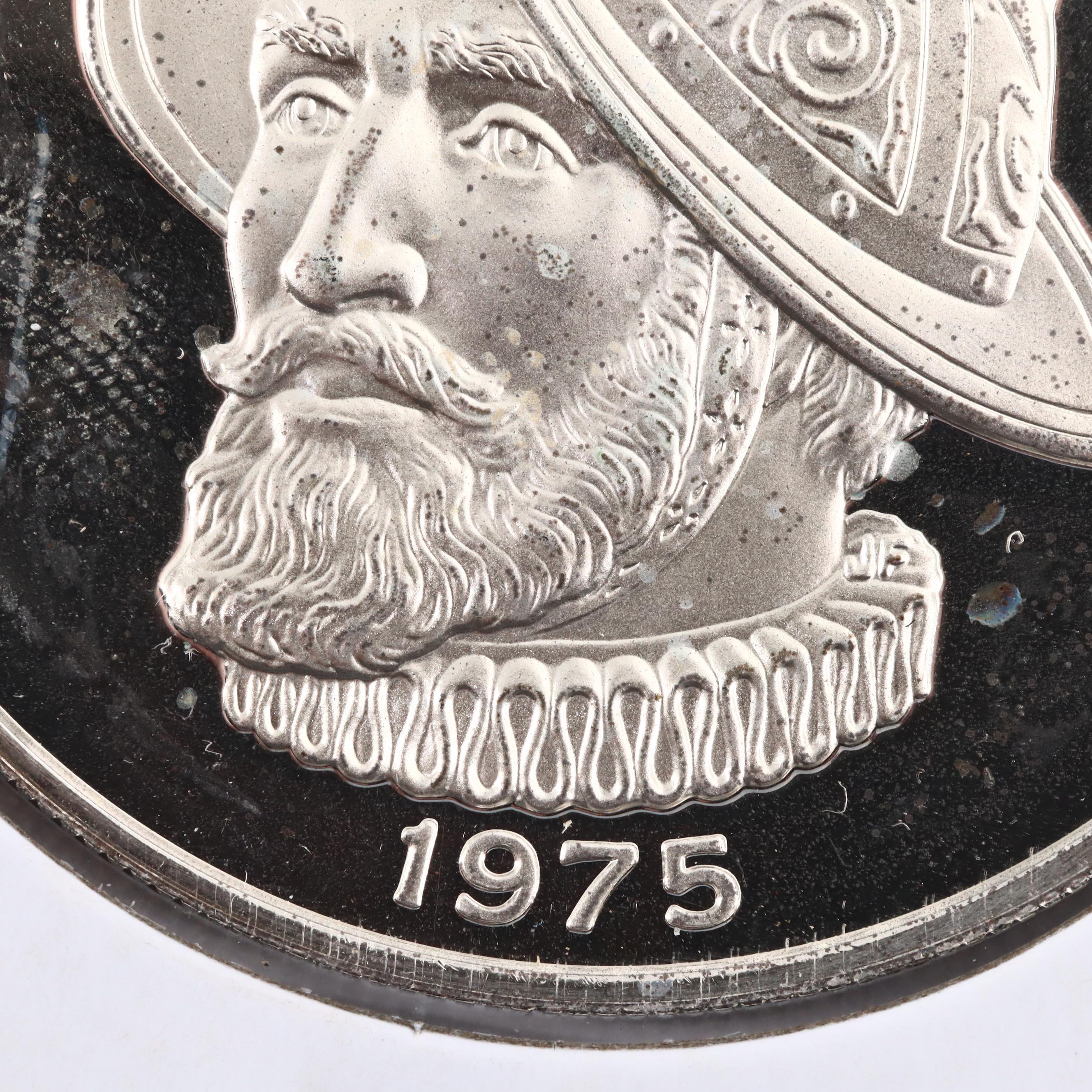 1975 Panama 1-Balboa Silver Proof Coin