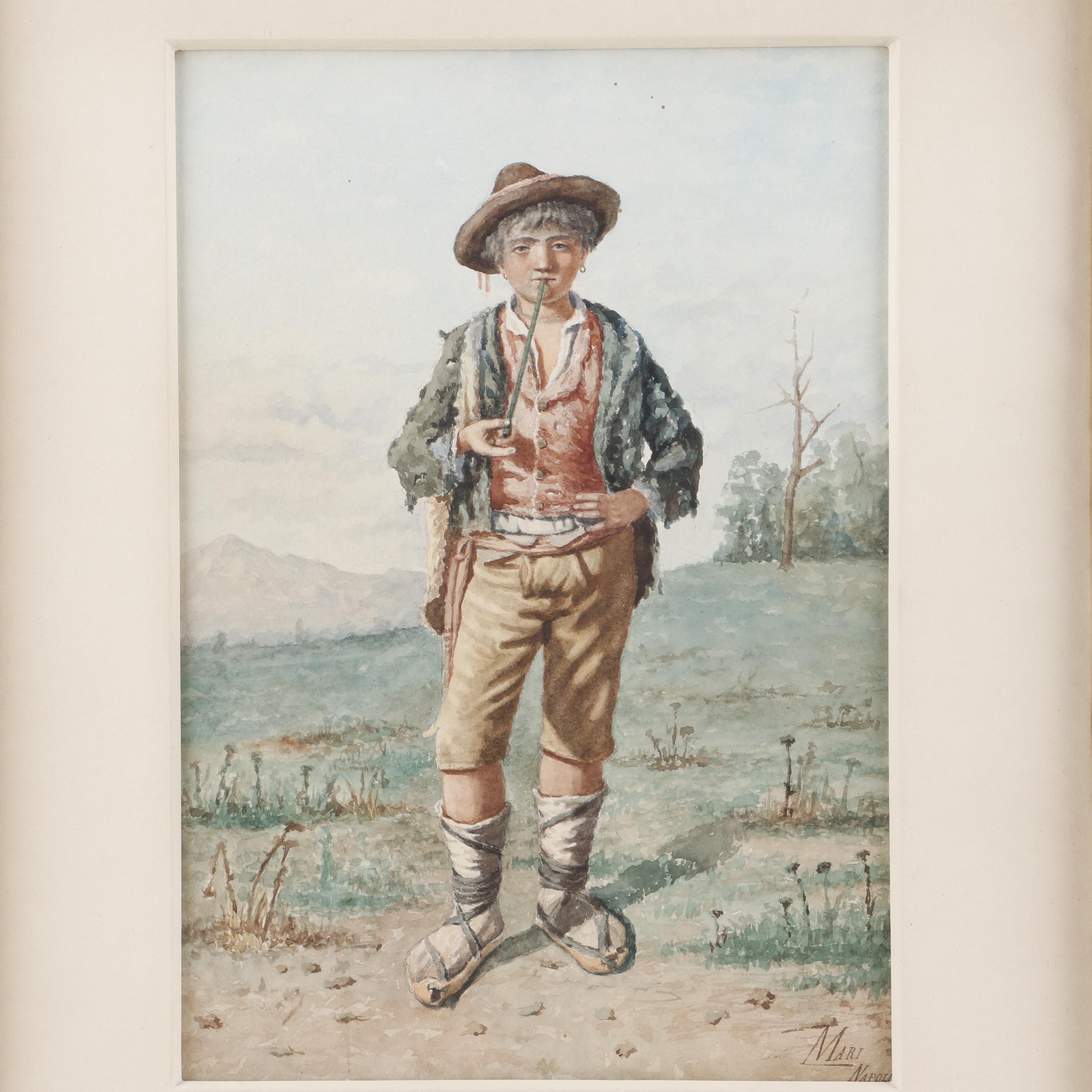 Mari Napoli Watercolor Painting