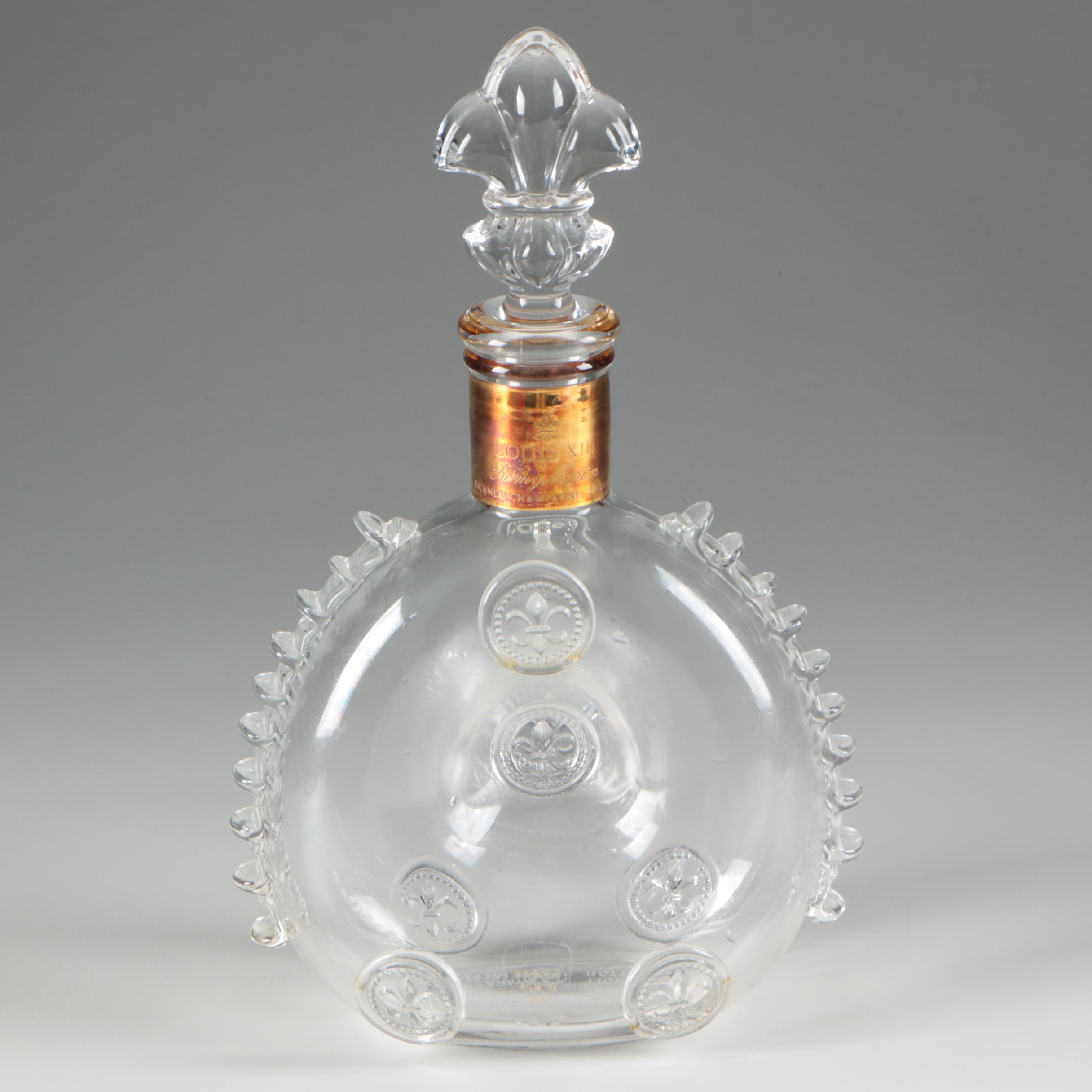 Baccarat for Rémy Martin Crystal Louis XIII Cognac Decanter and Presentation Box