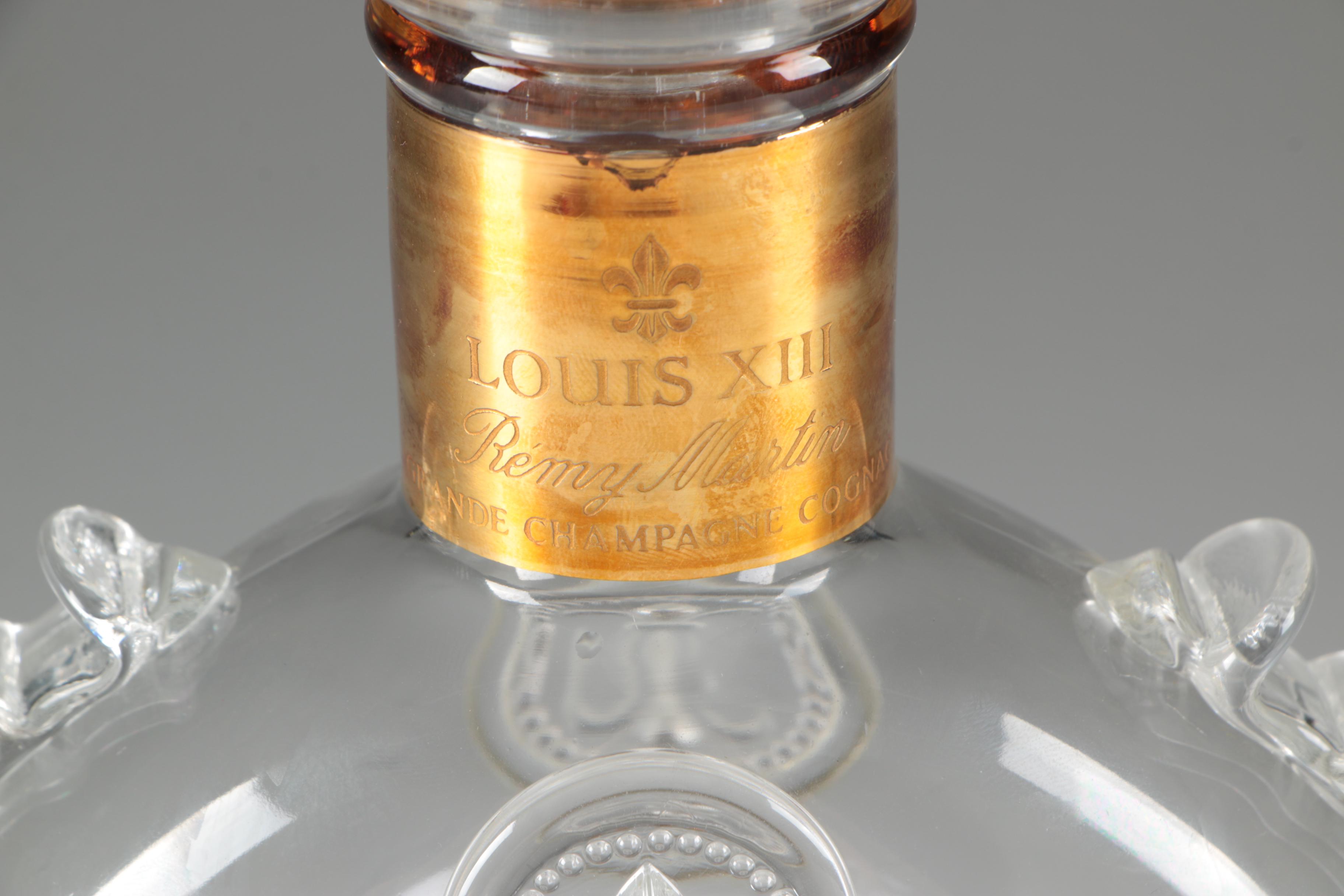 Baccarat for Rémy Martin Crystal Louis XIII Cognac Decanter and Presentation Box