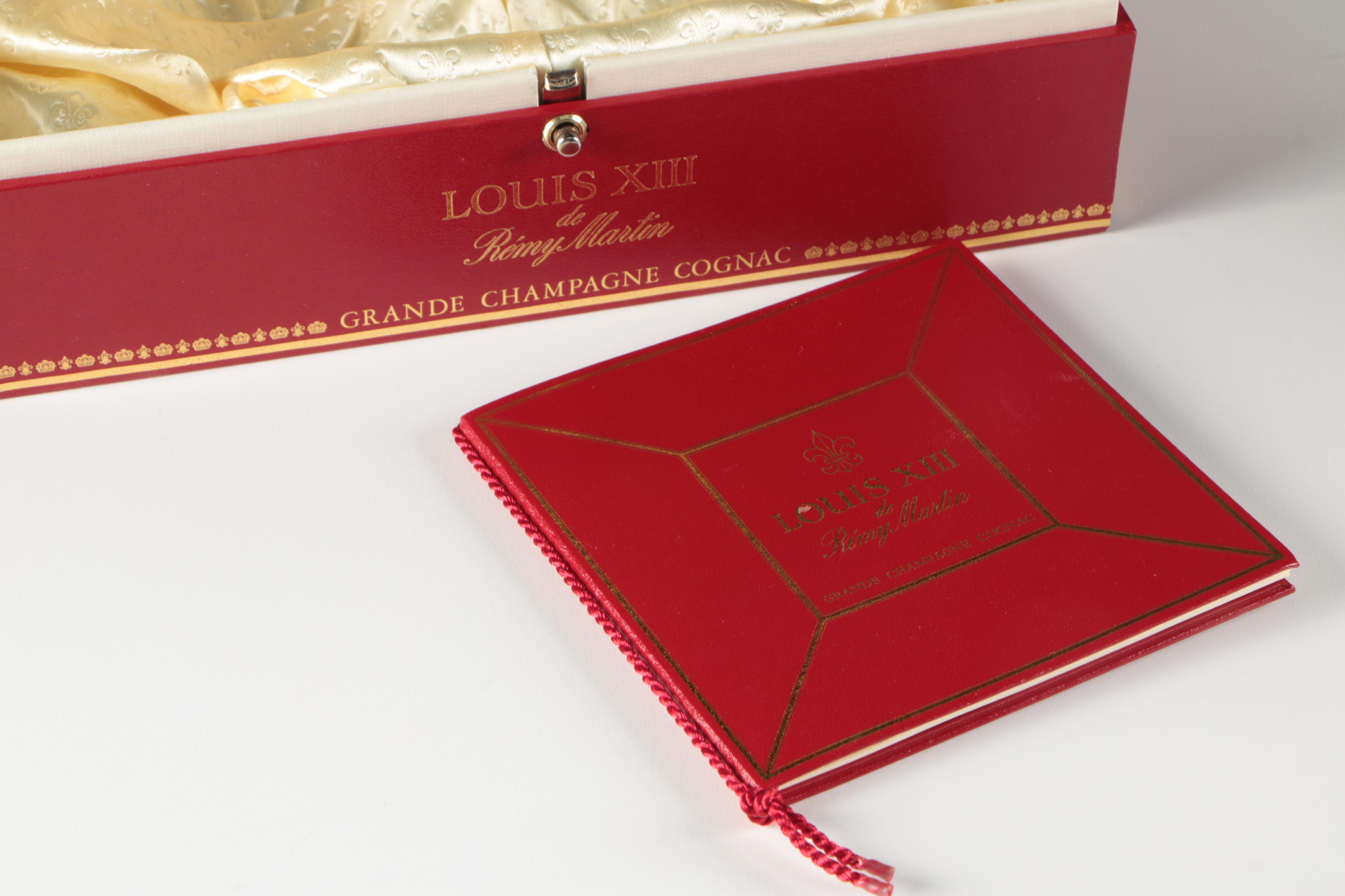 Baccarat for Rémy Martin Crystal Louis XIII Cognac Decanter and Presentation Box