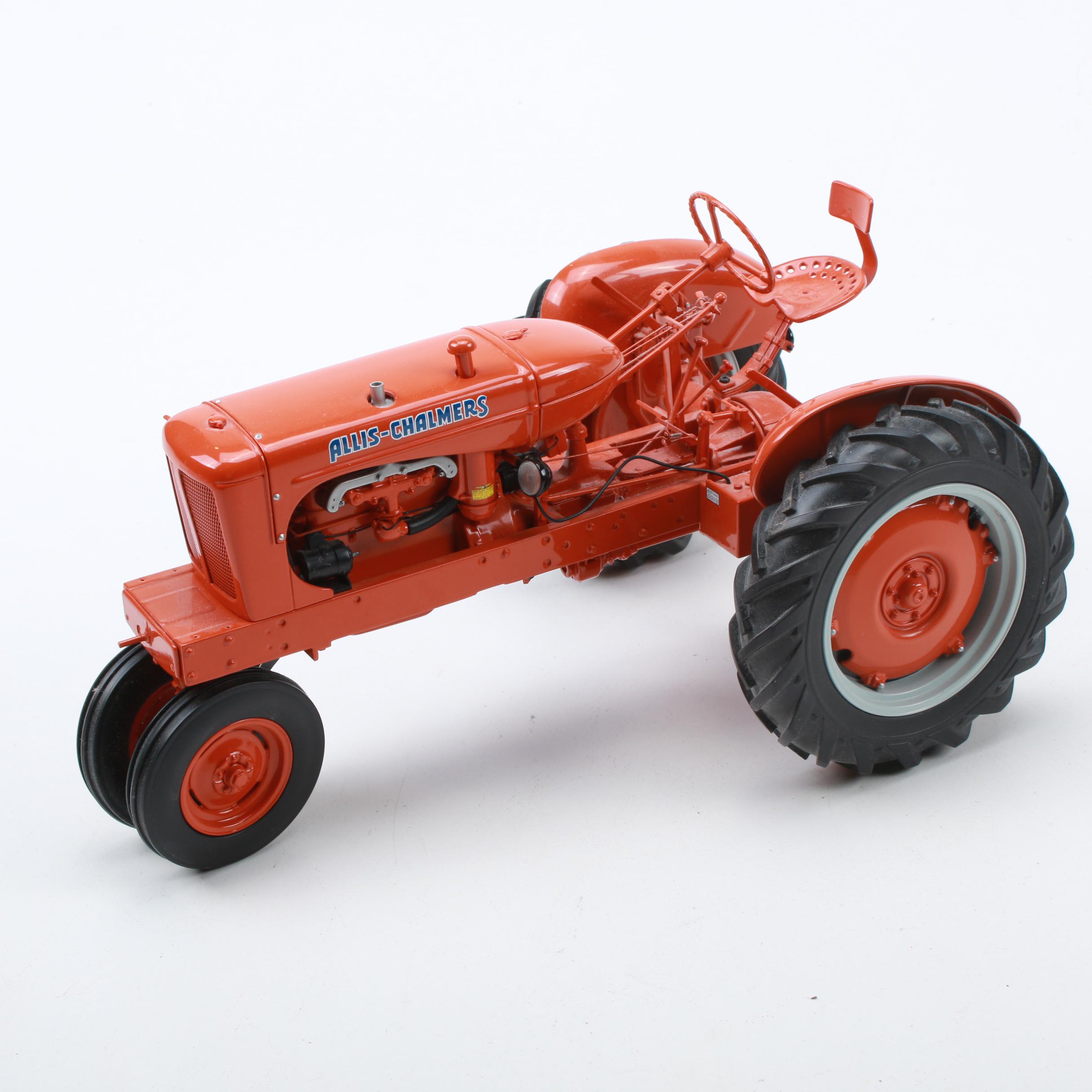Franklin Mint "Precision Models" Allis Chalmers Die-cast WC Tractor
