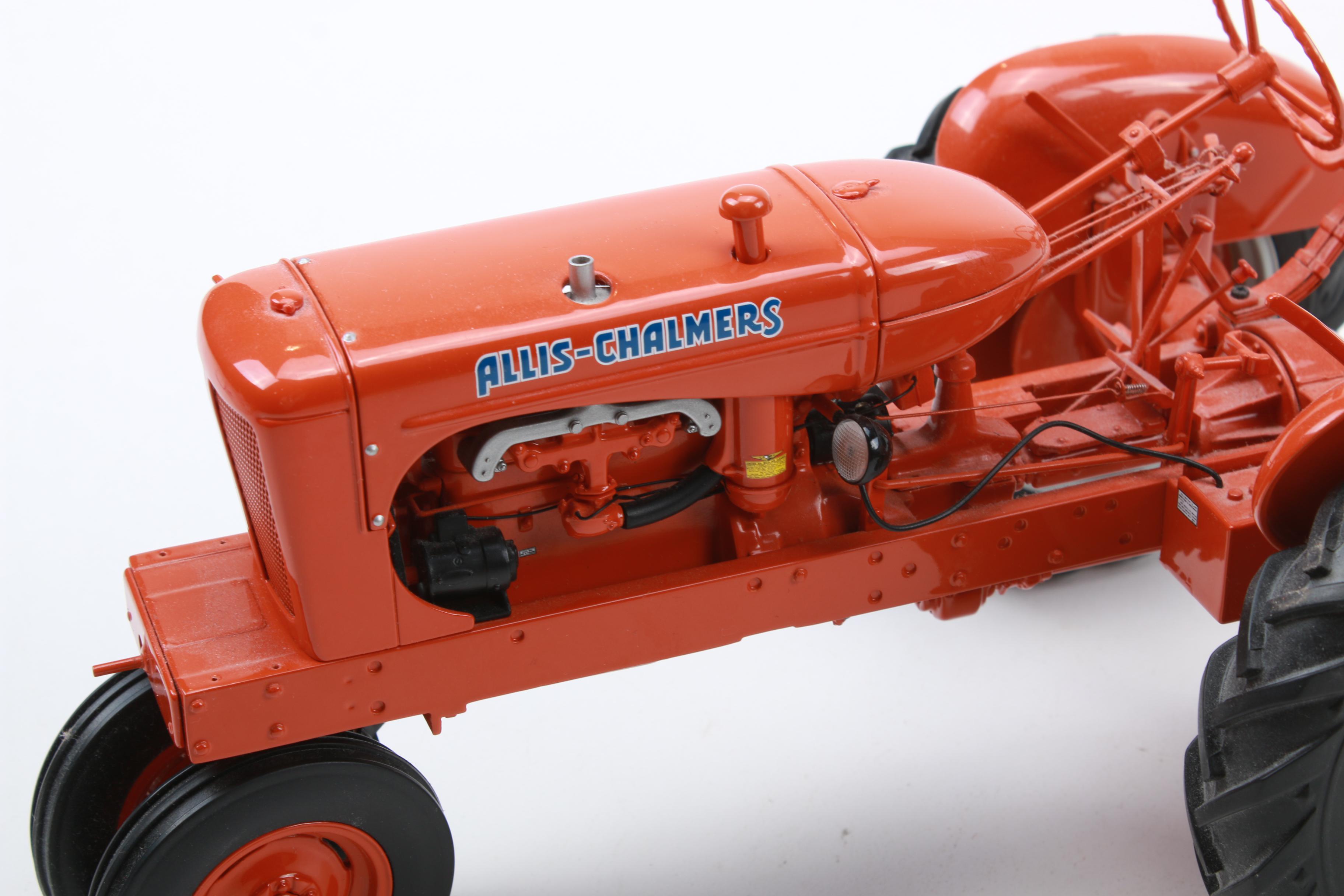 Franklin Mint "Precision Models" Allis Chalmers Die-cast WC Tractor