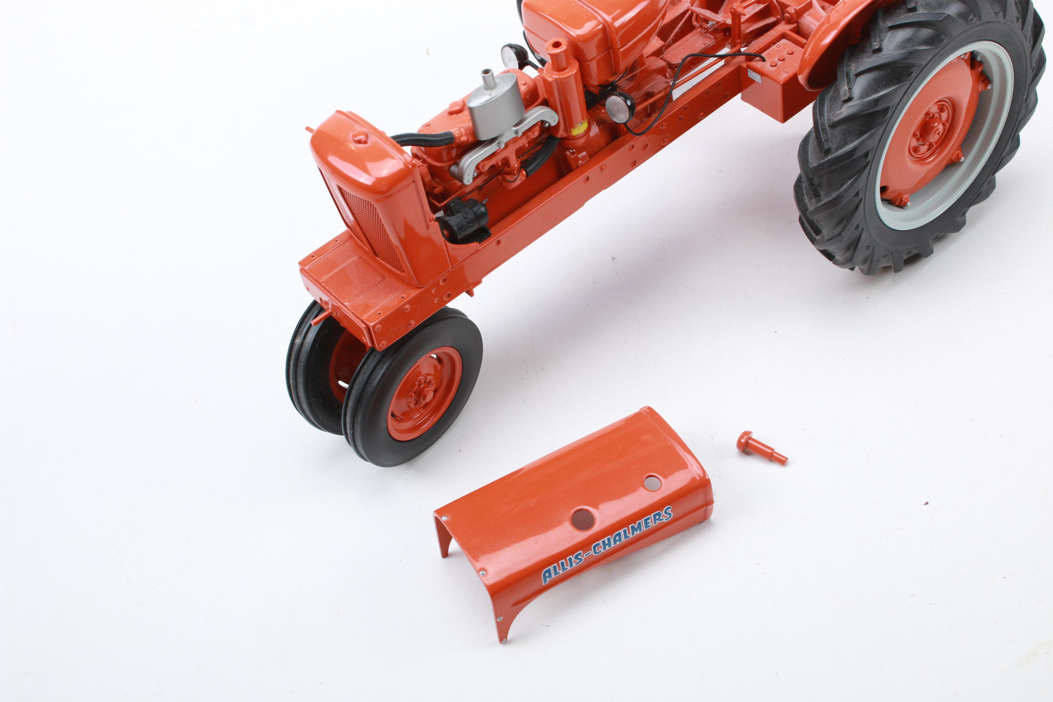 Franklin Mint "Precision Models" Allis Chalmers Die-cast WC Tractor