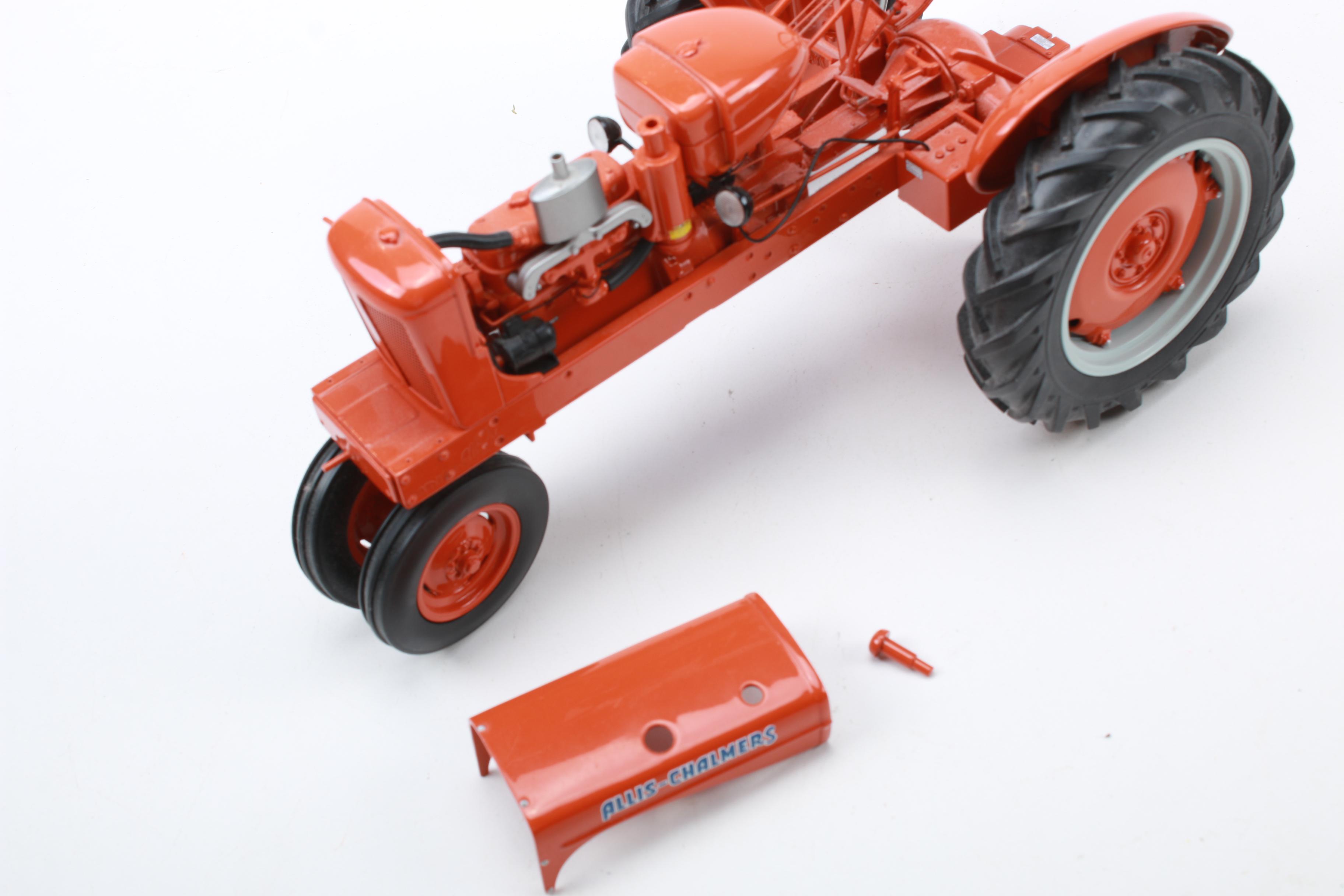 Franklin Mint "Precision Models" Allis Chalmers Die-cast WC Tractor