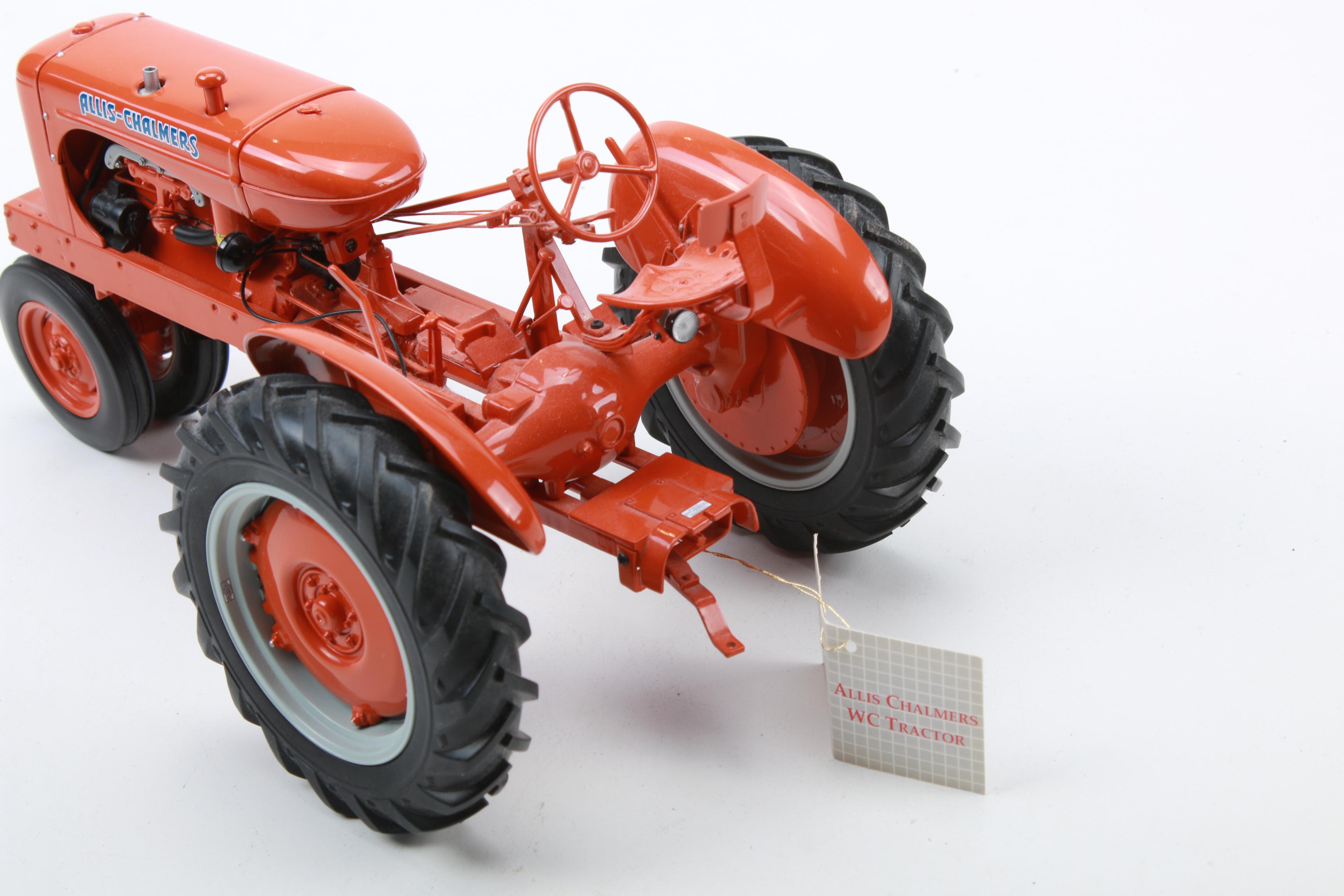 Franklin Mint "Precision Models" Allis Chalmers Die-cast WC Tractor