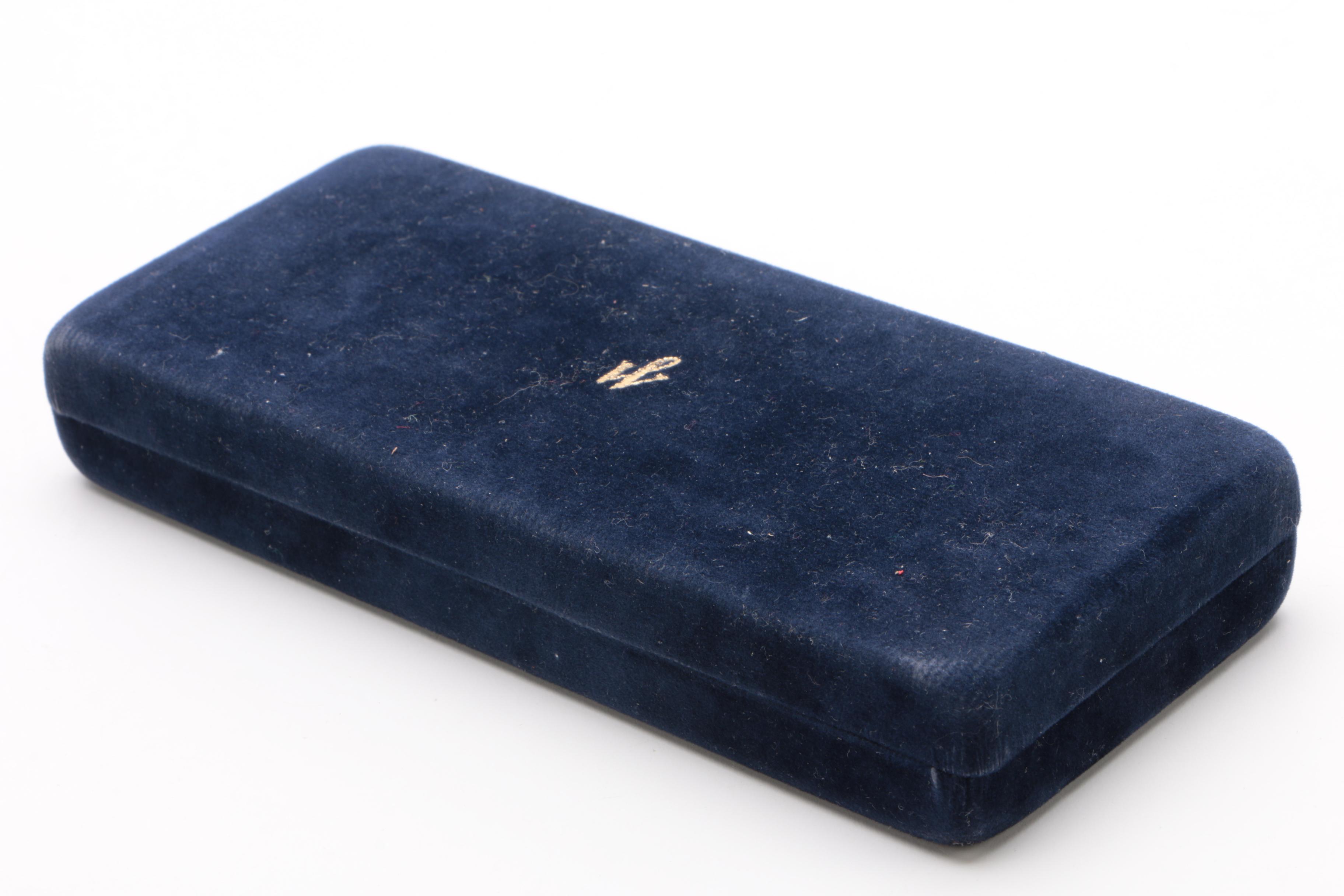 Waterman Ebony Laquer and Gold-Filled Trim Fountain Pen