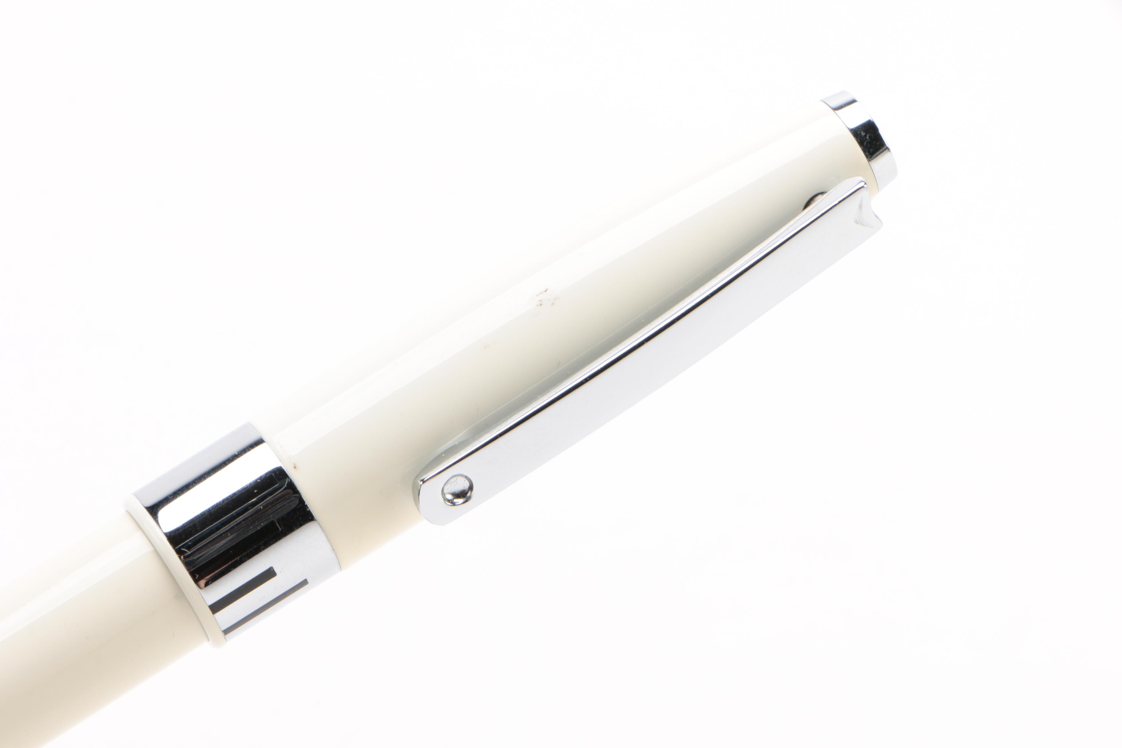 Movado Enameled Stainless Steel Ballpoint Pen