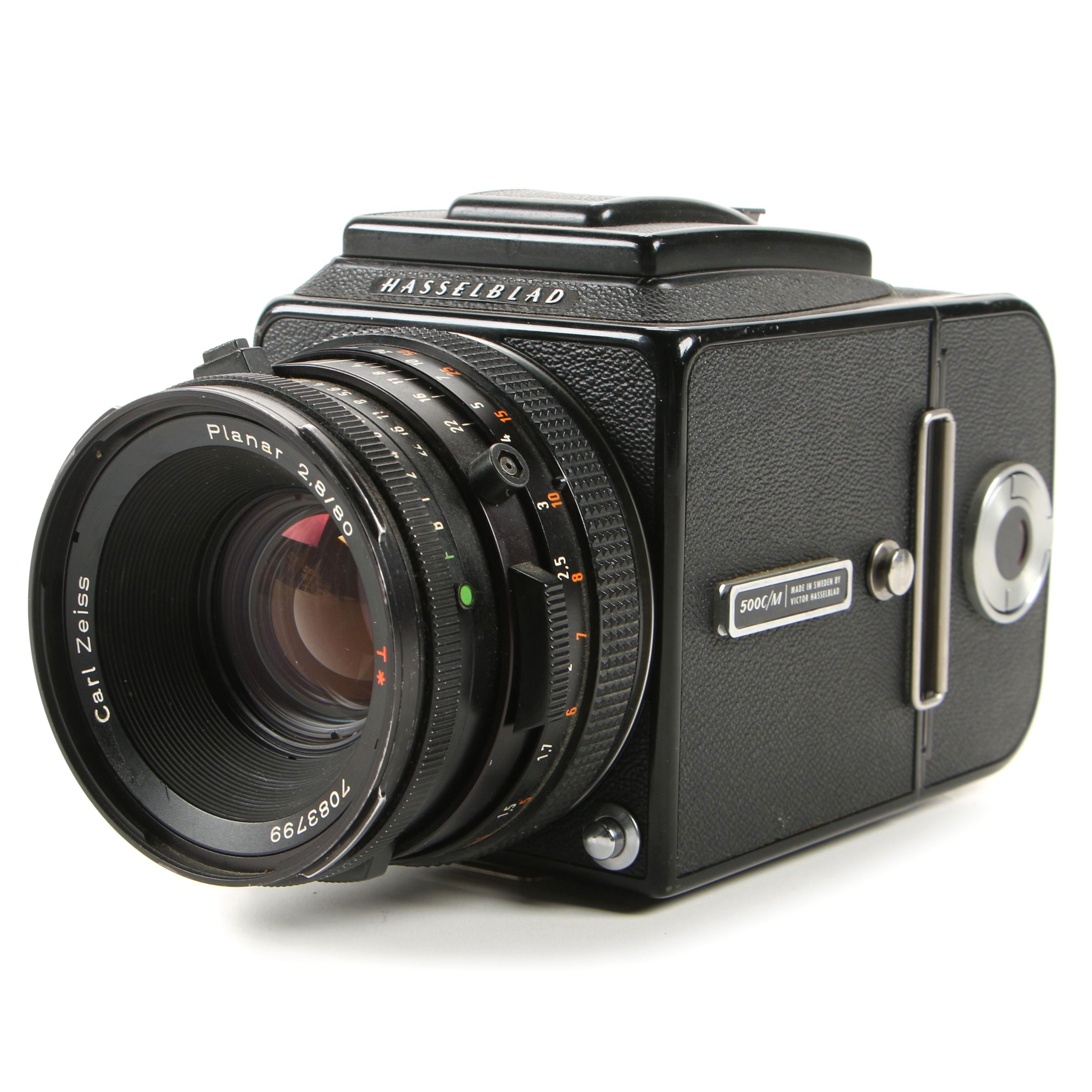 Hasselblad 500C/M Camera with Zeiss Planar 80mm f/2.8 CF Lens, Circa 1982–1991