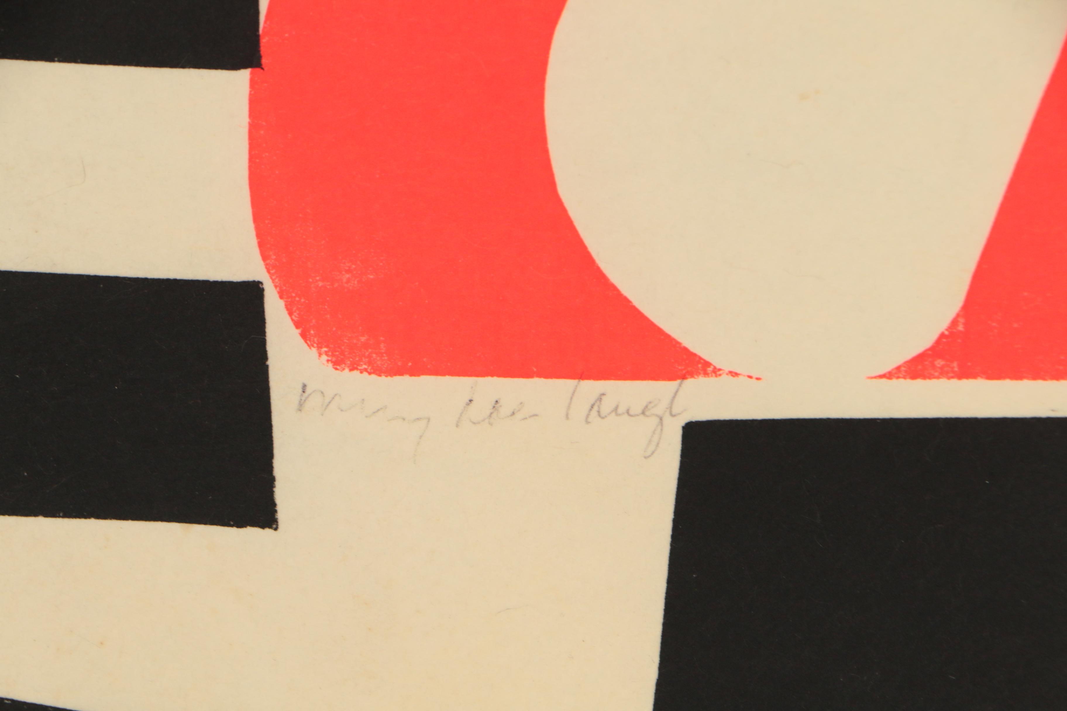 Sister Mary Corita Kent 1964 Serigraph "Mary Does Laugh"