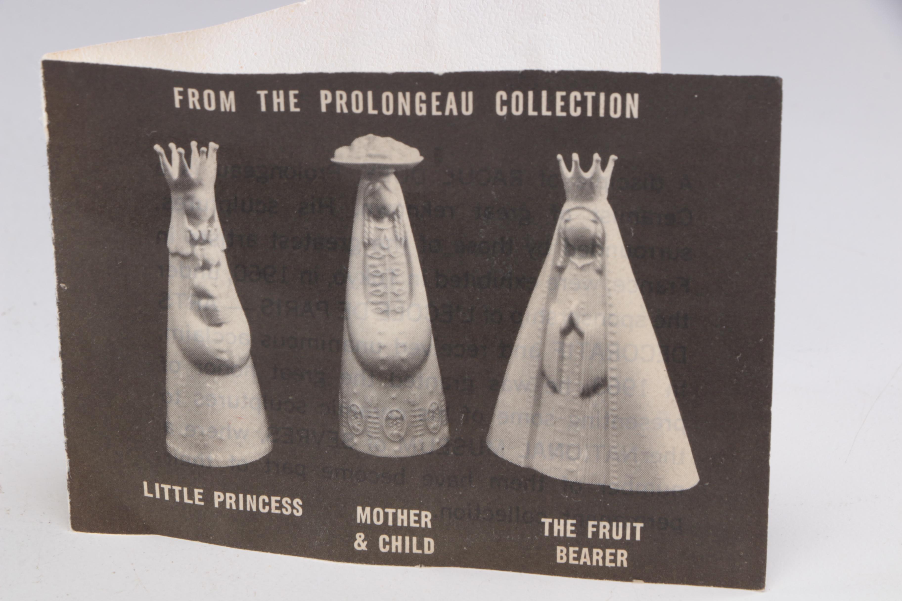 Haviland Ceramic "Peace and Prosperity" Figurines, Late 20th Century