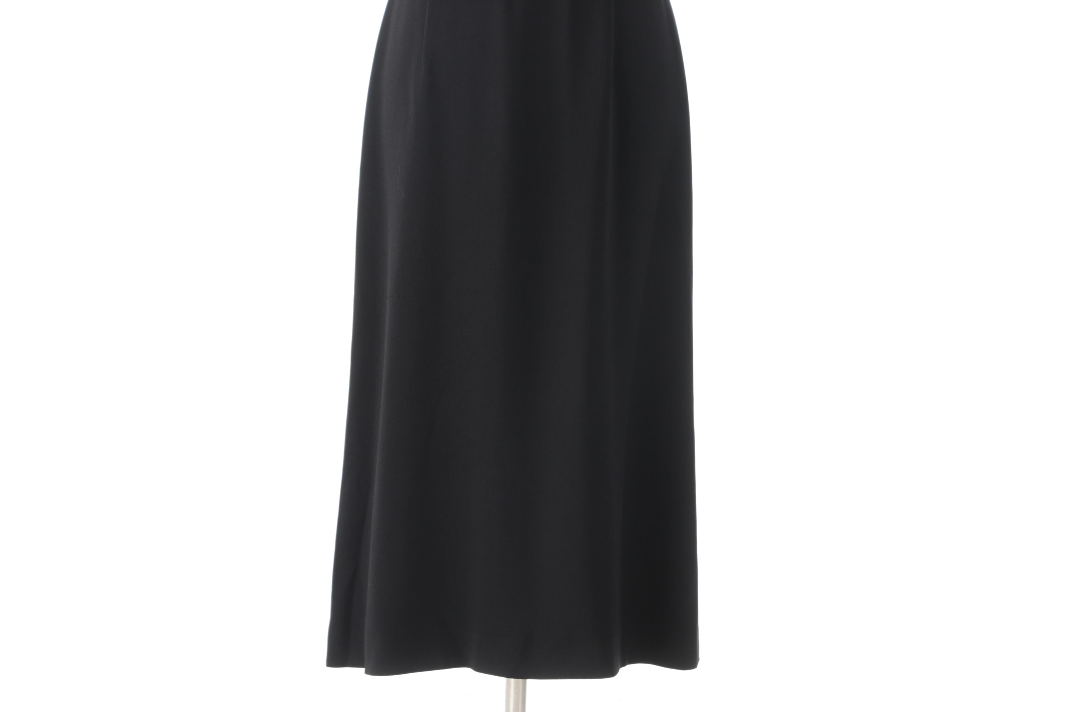 Prada Embellished Black Dress Worn at Glamour's Women of the Year Awards, 2016