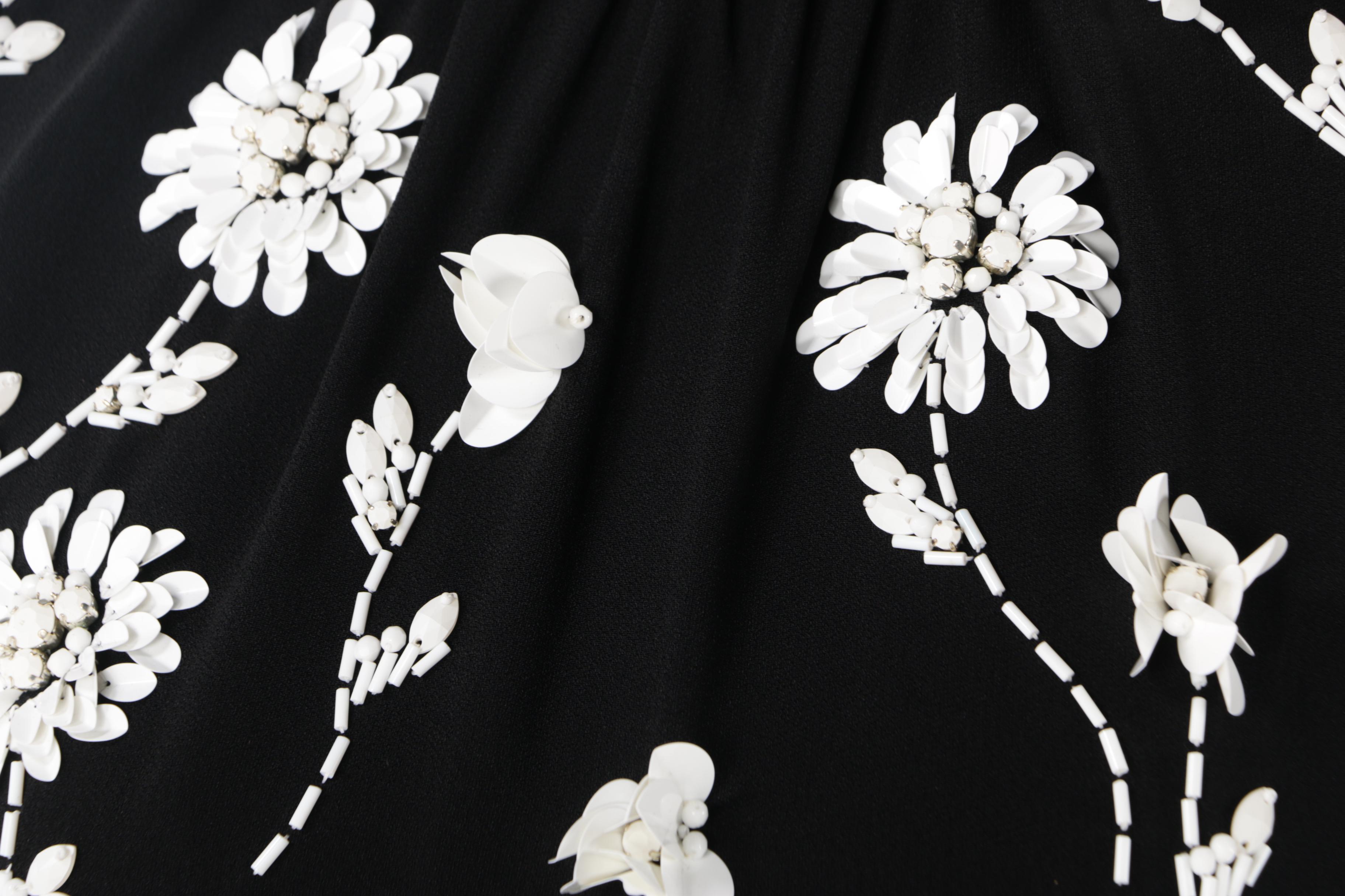 Prada Embellished Black Dress Worn at Glamour's Women of the Year Awards, 2016