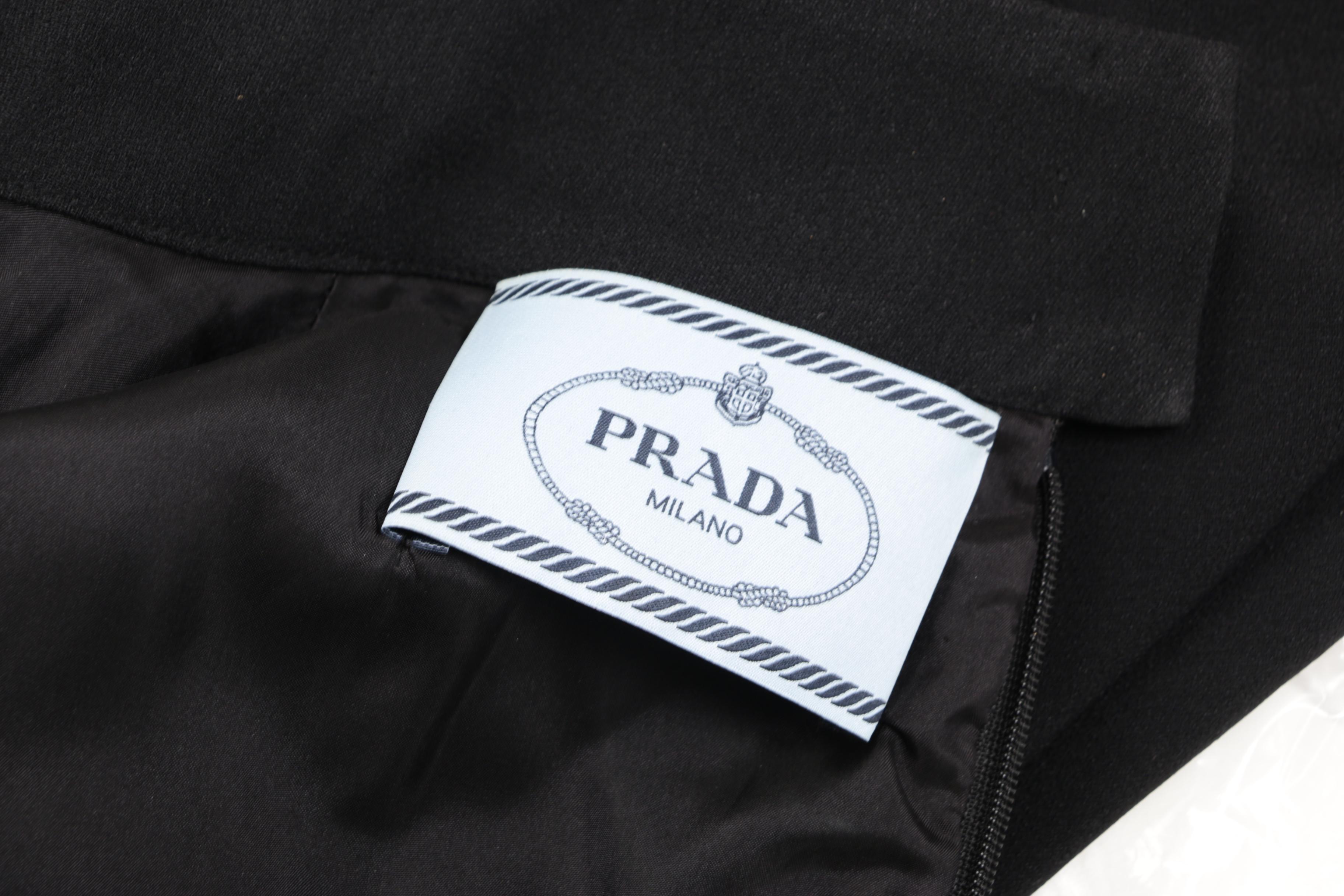 Prada Embellished Black Dress Worn at Glamour's Women of the Year Awards, 2016