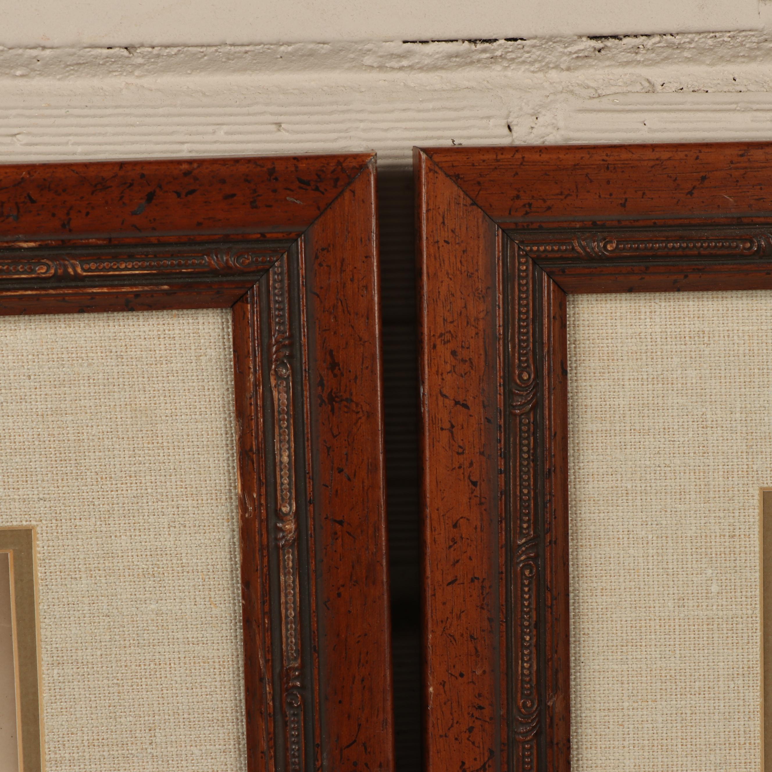 J.E. Stimson Sepia Tone Photographs of County Courthouses