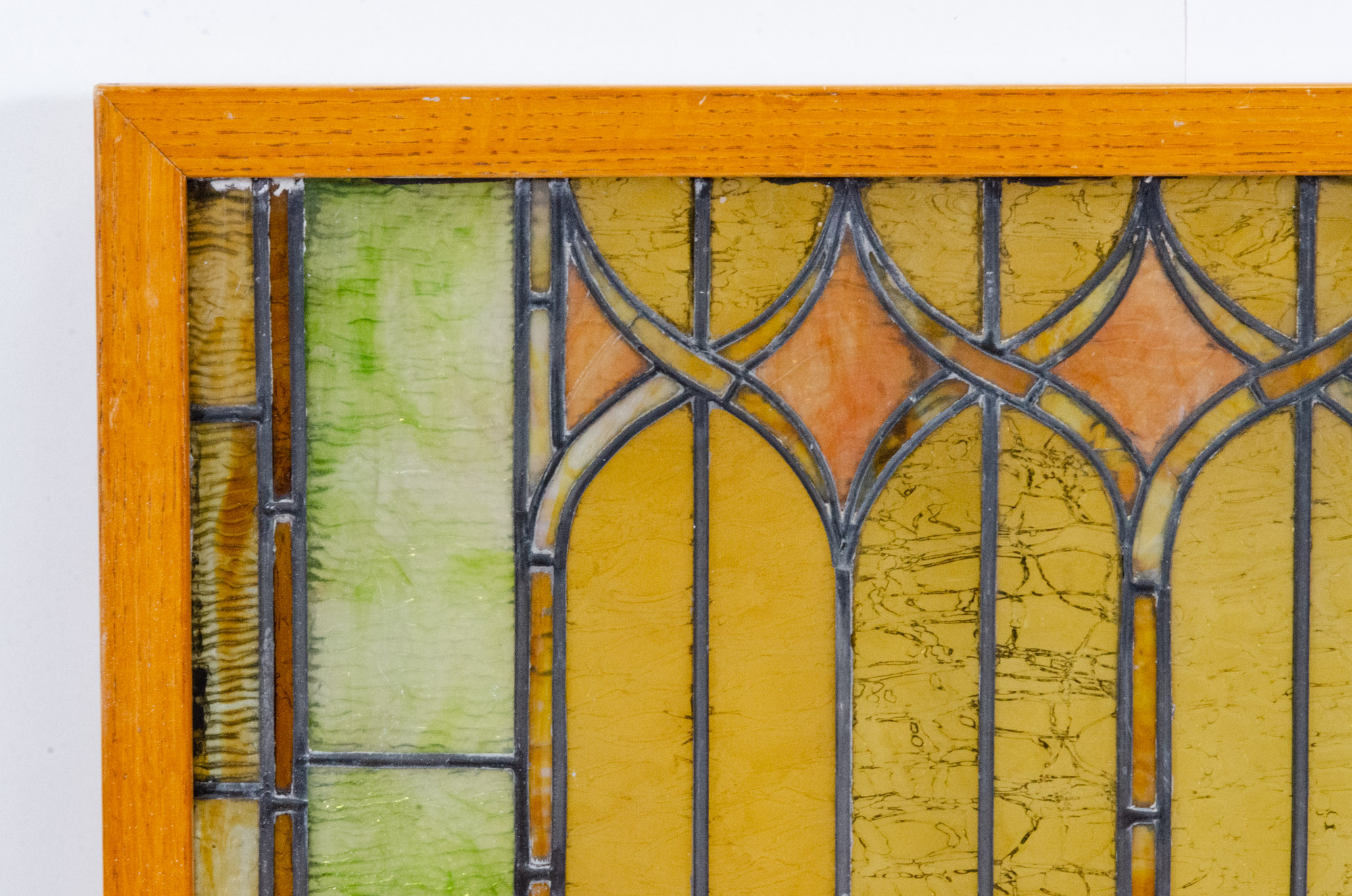 Art Nouveau Style Stained Glass Window