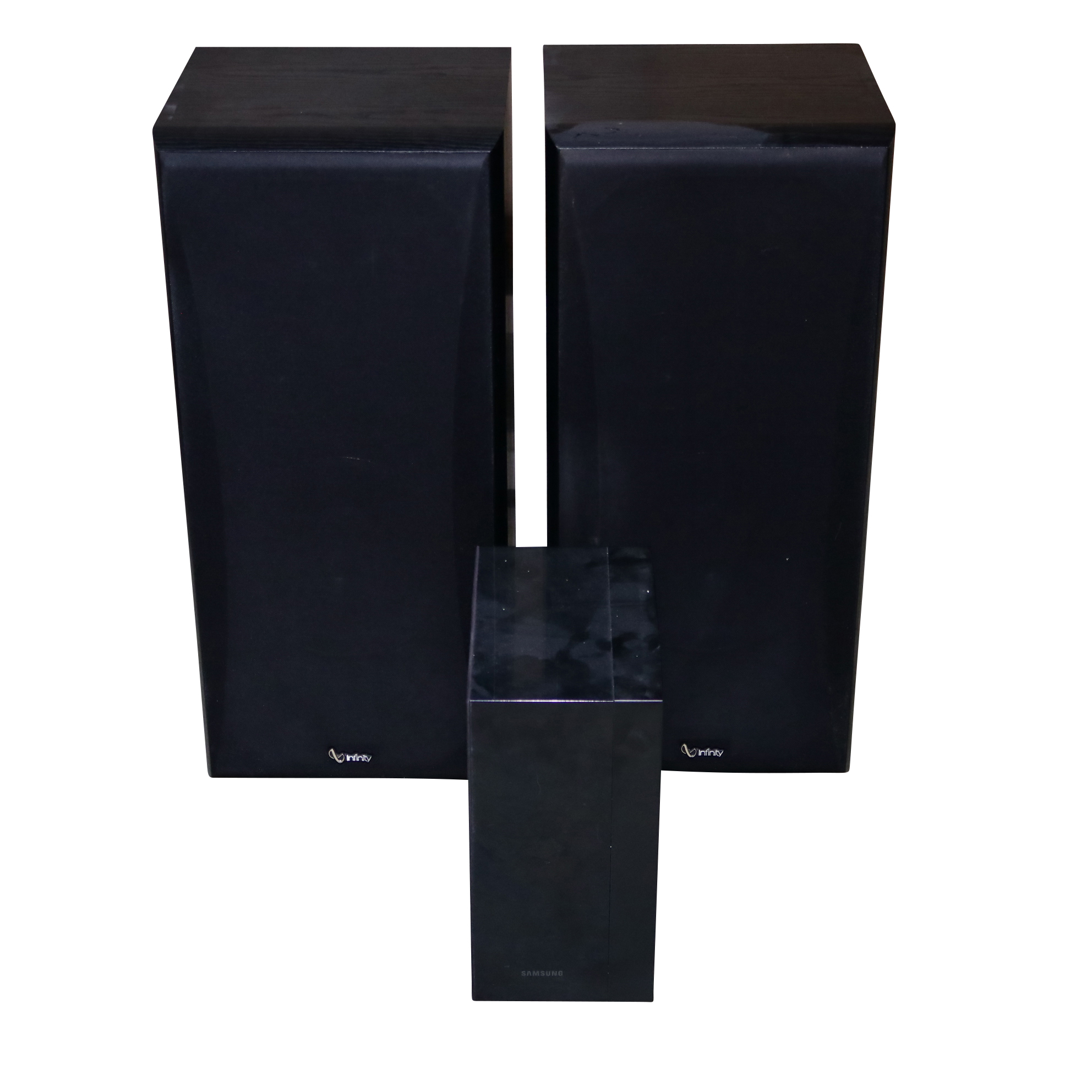 Infinity SM115 Speakers and Samsung Subwoofer
