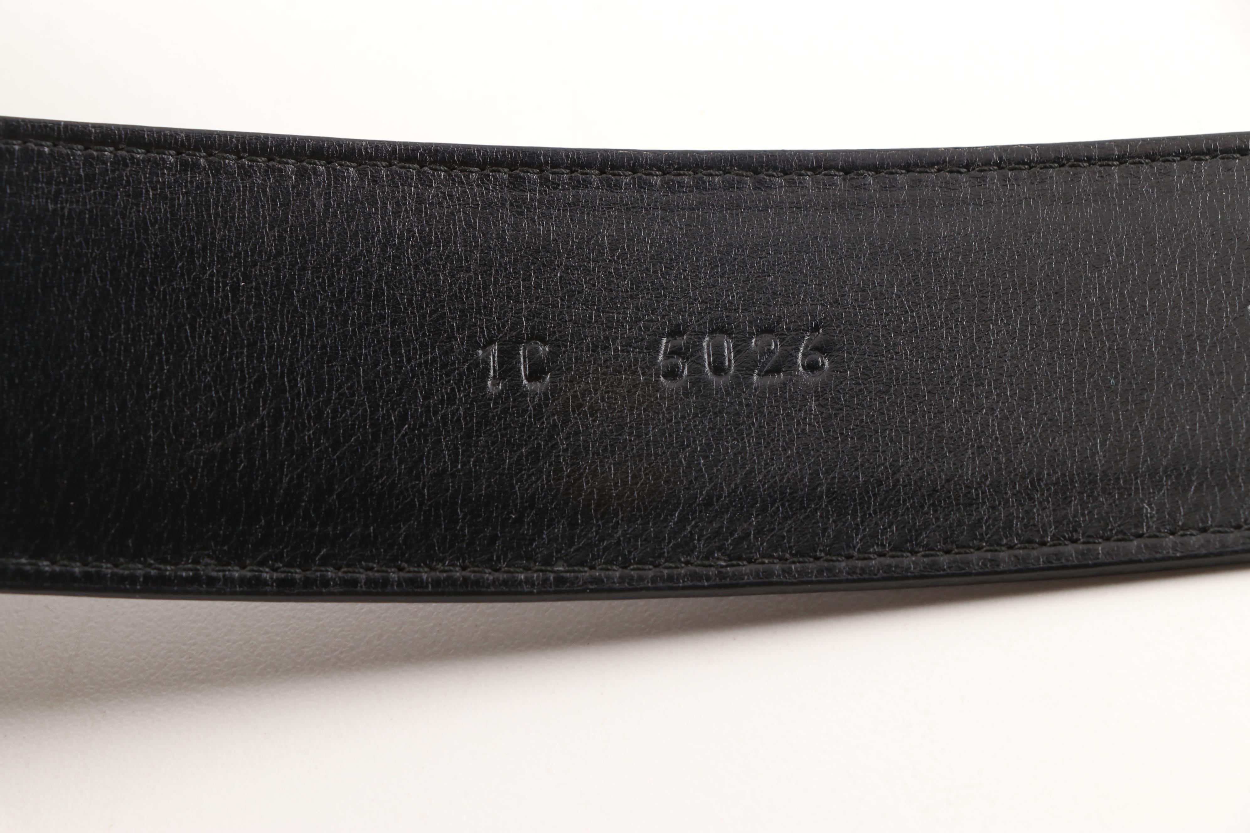 Prada Saffiano Leather, Cole Haan Patent Leather, and Other Leather Belts