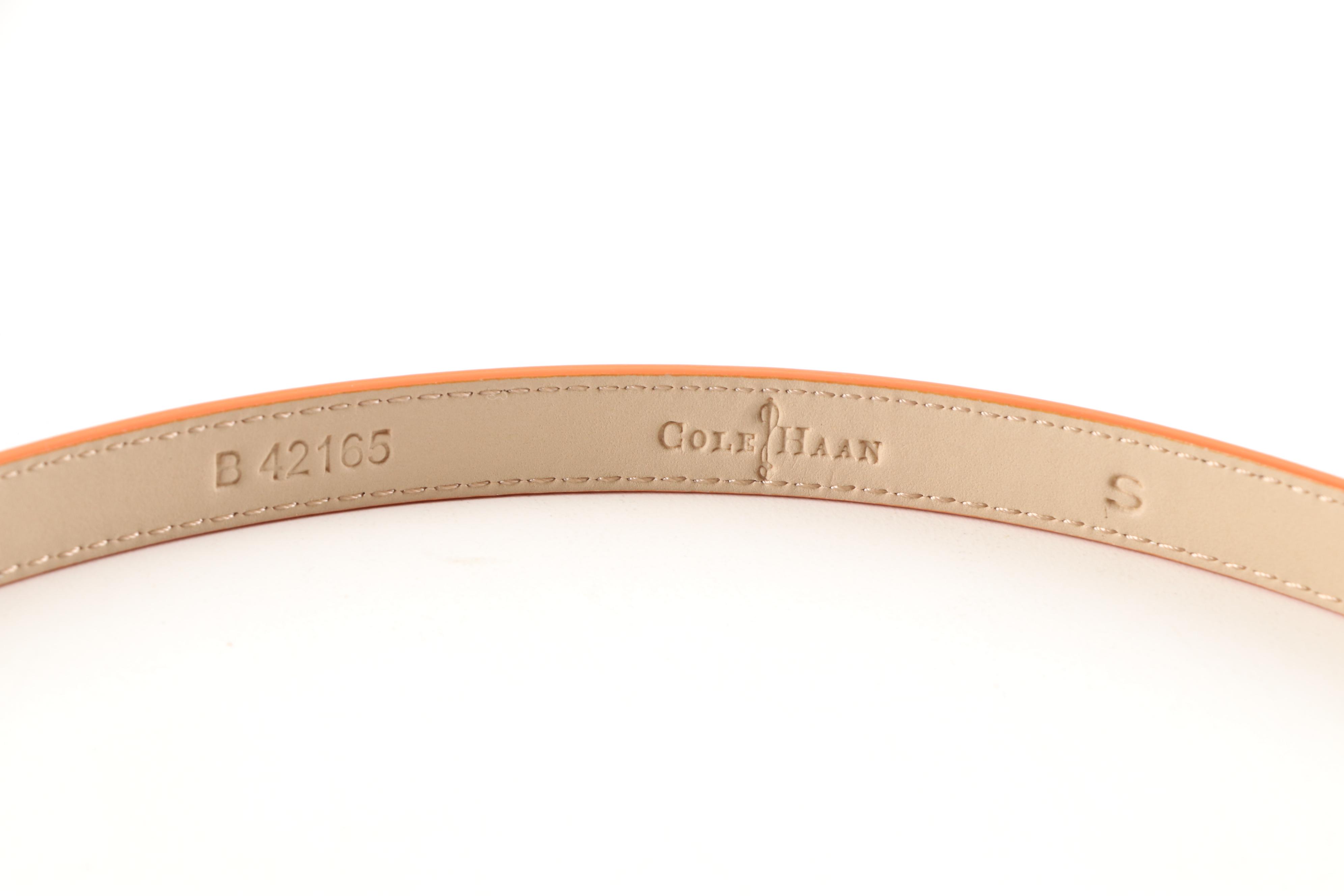 Prada Saffiano Leather, Cole Haan Patent Leather, and Other Leather Belts