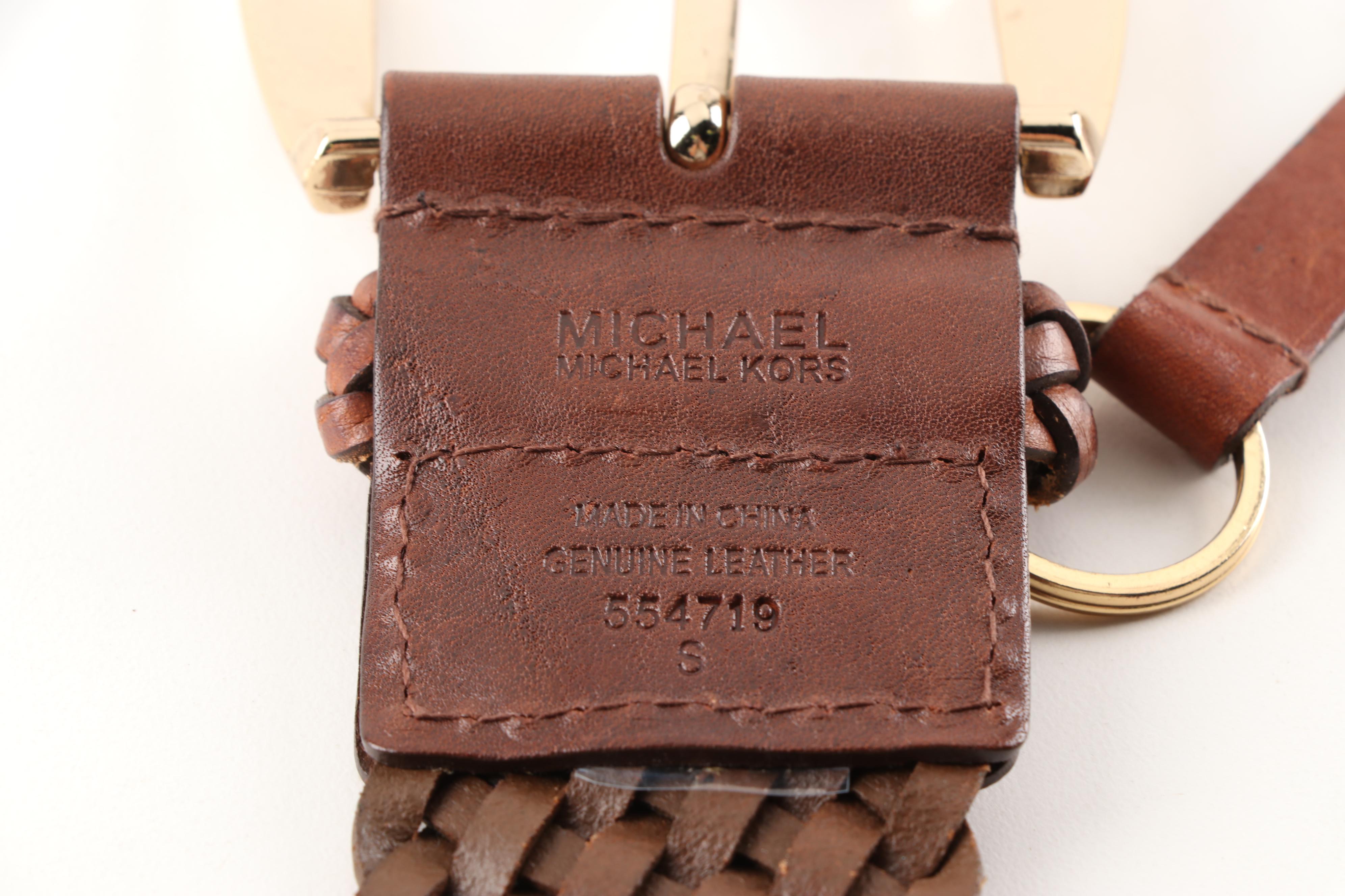 Prada Saffiano Leather, Cole Haan Patent Leather, and Other Leather Belts