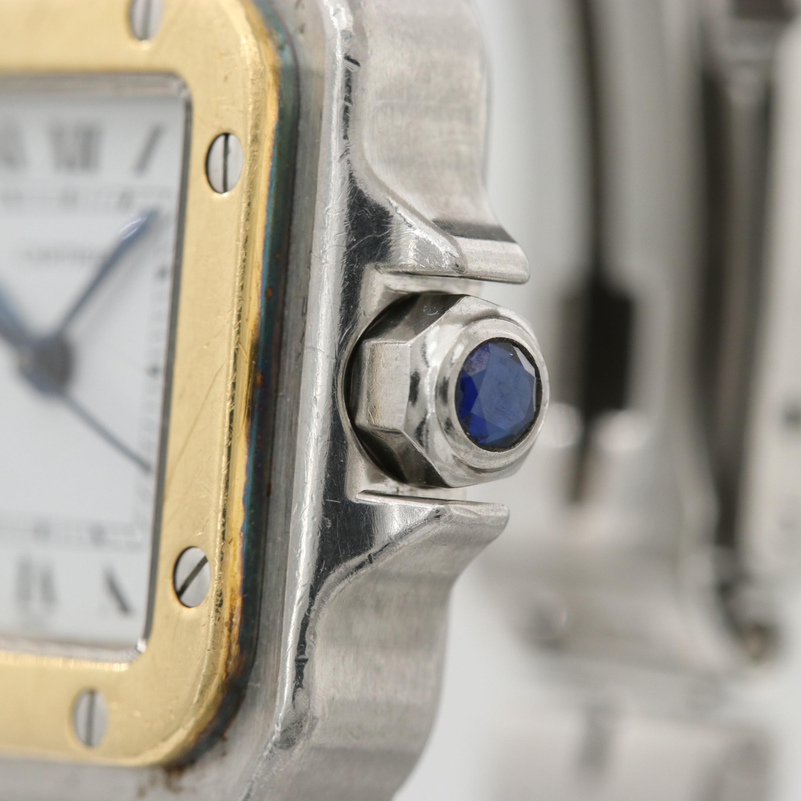 Cartier Santos Galbee 18K Gold and Stainless Steel Automatic Watch