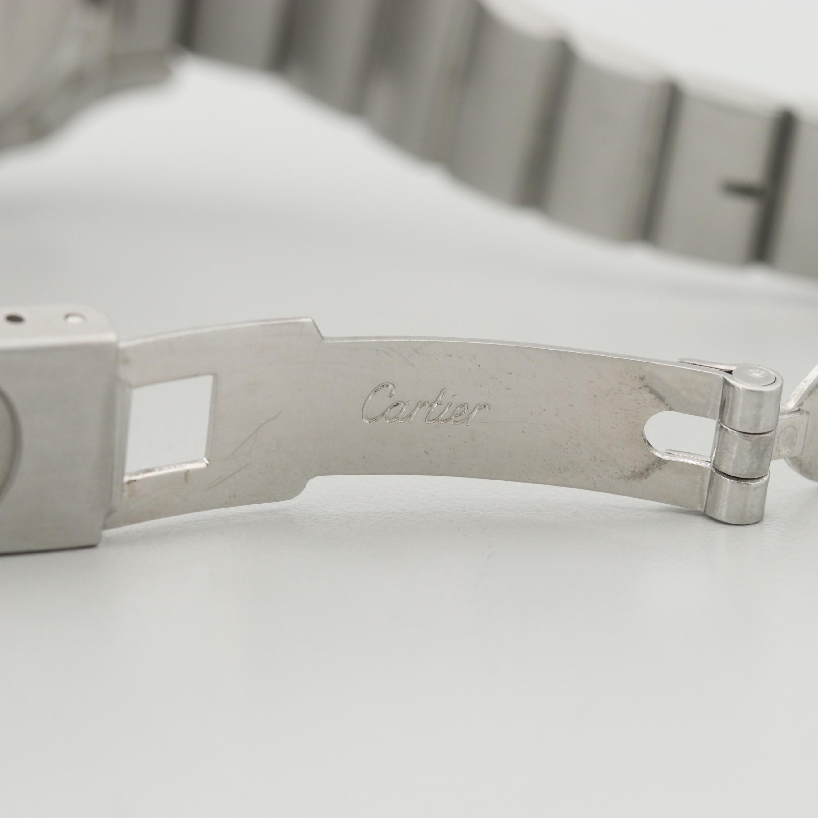 Cartier Santos Galbee 18K Gold and Stainless Steel Automatic Watch