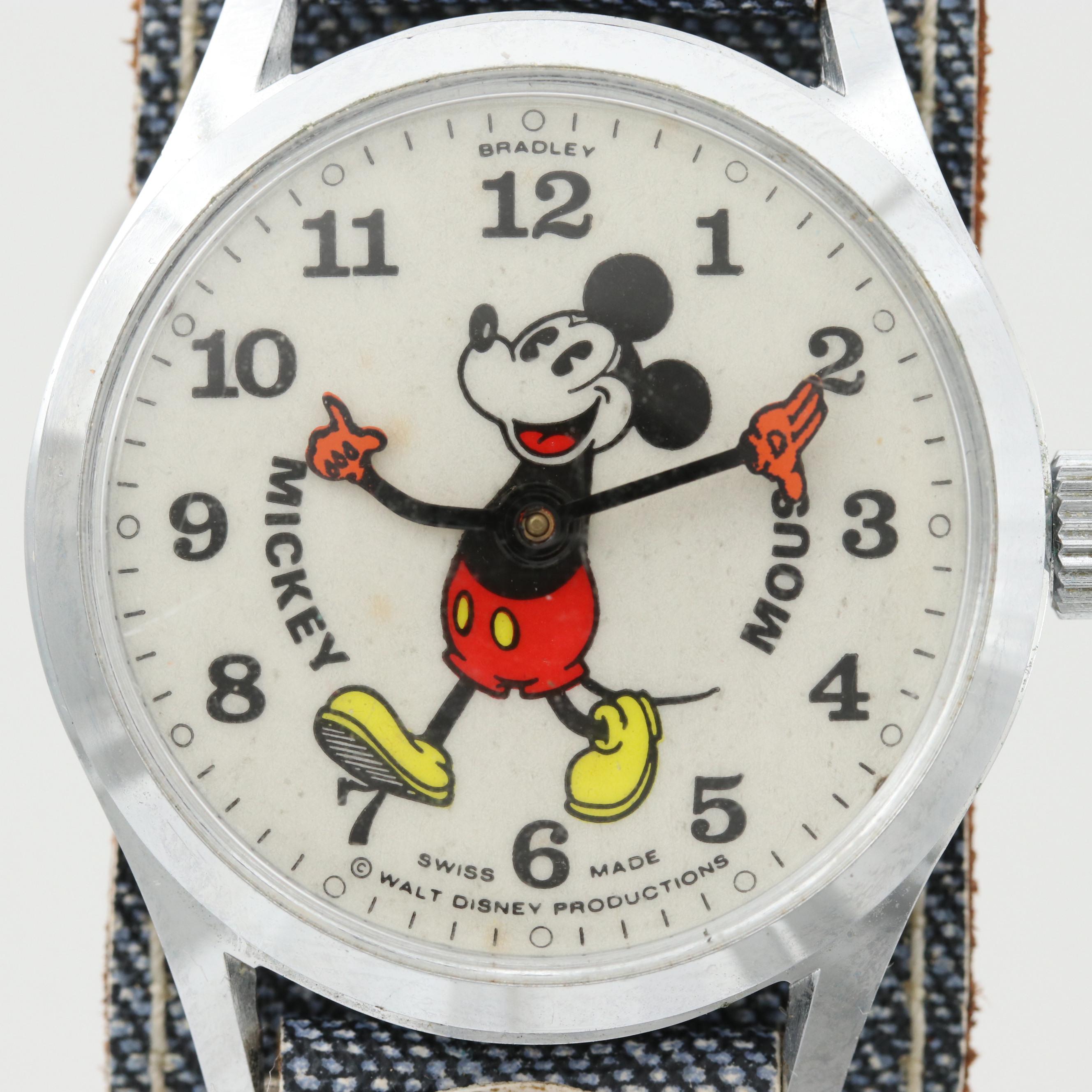 Bradley Mickey Mouse Watch, 1975