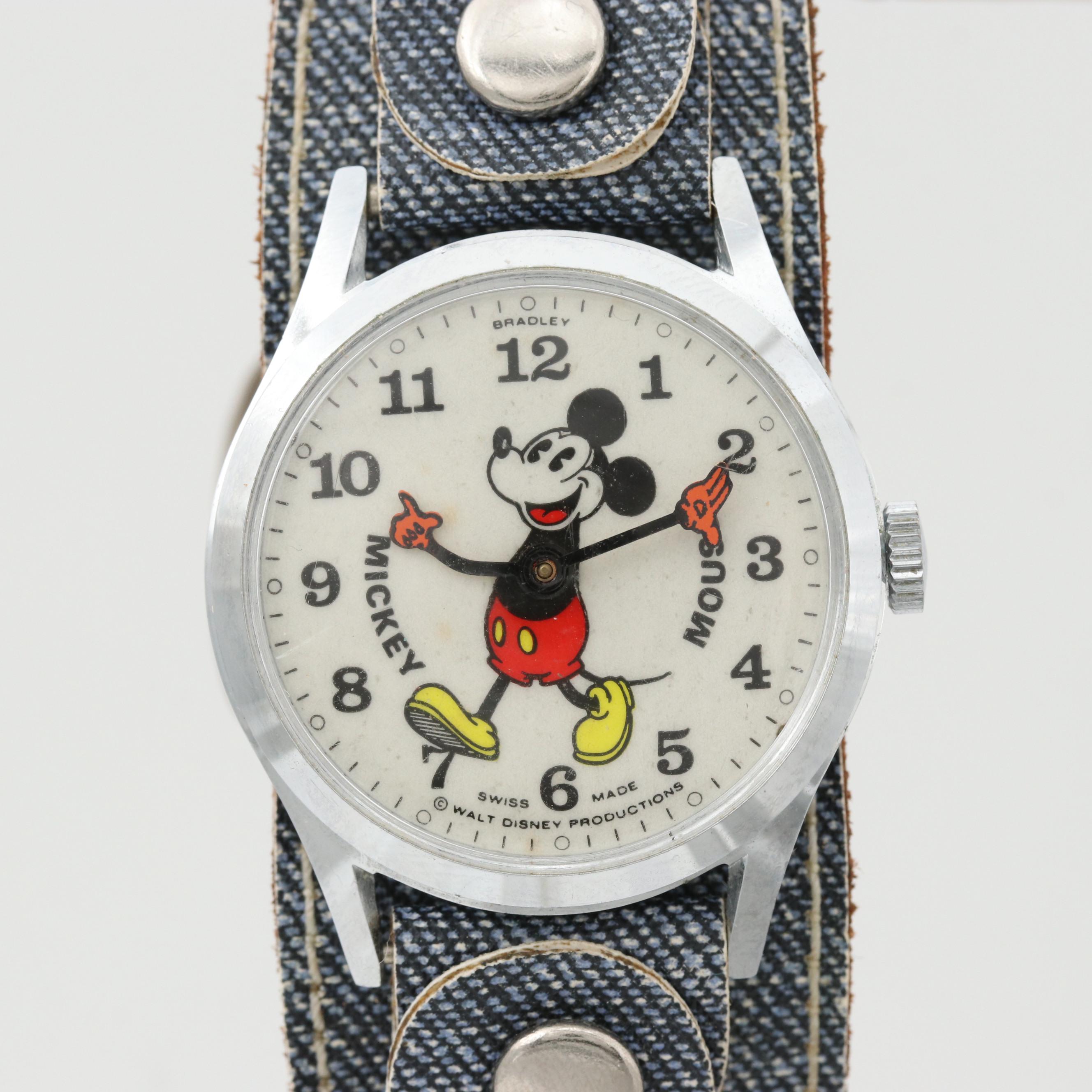 Bradley Mickey Mouse Watch, 1975