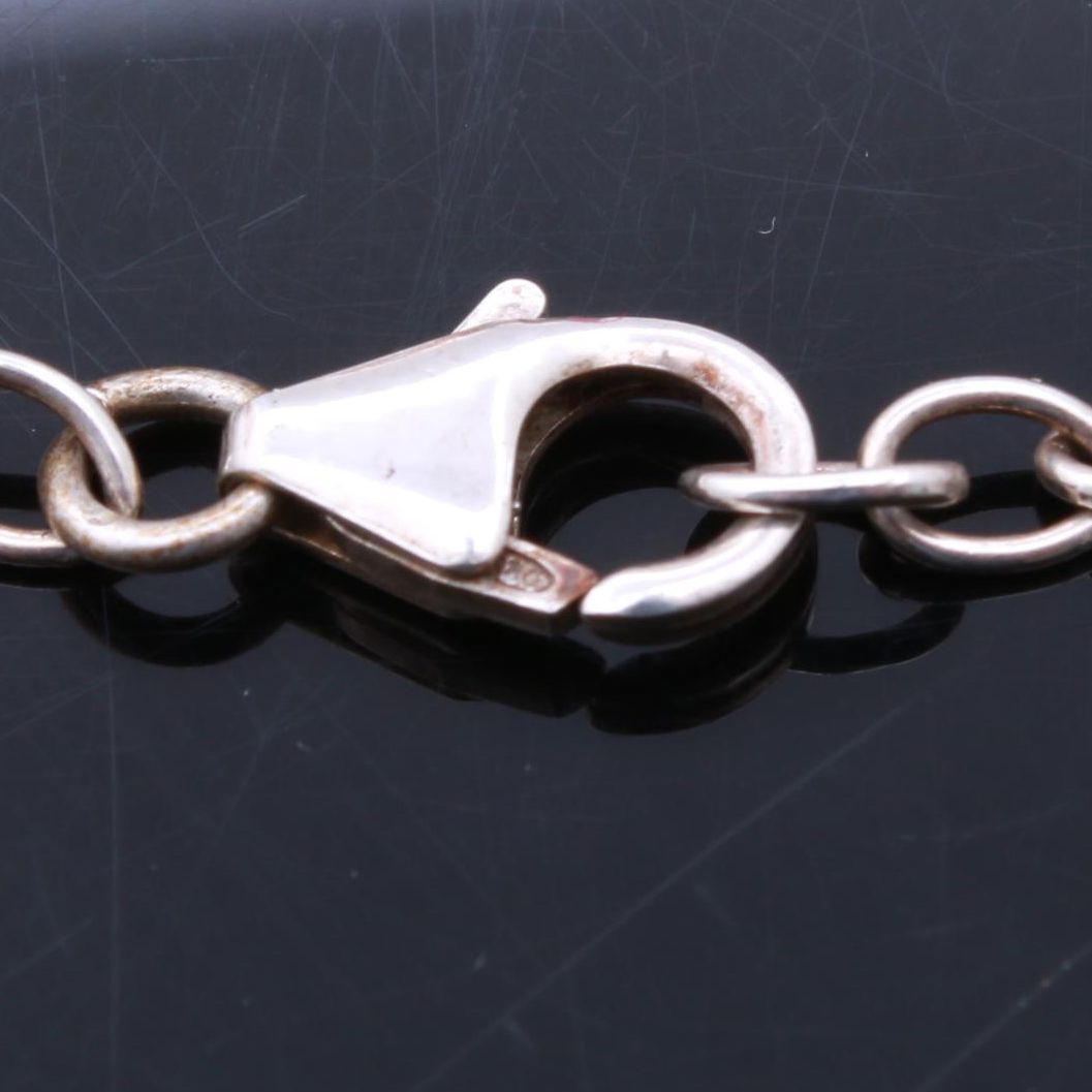 Sterling Silver and Dyed Baroque Freshwater Pearl Bracelet