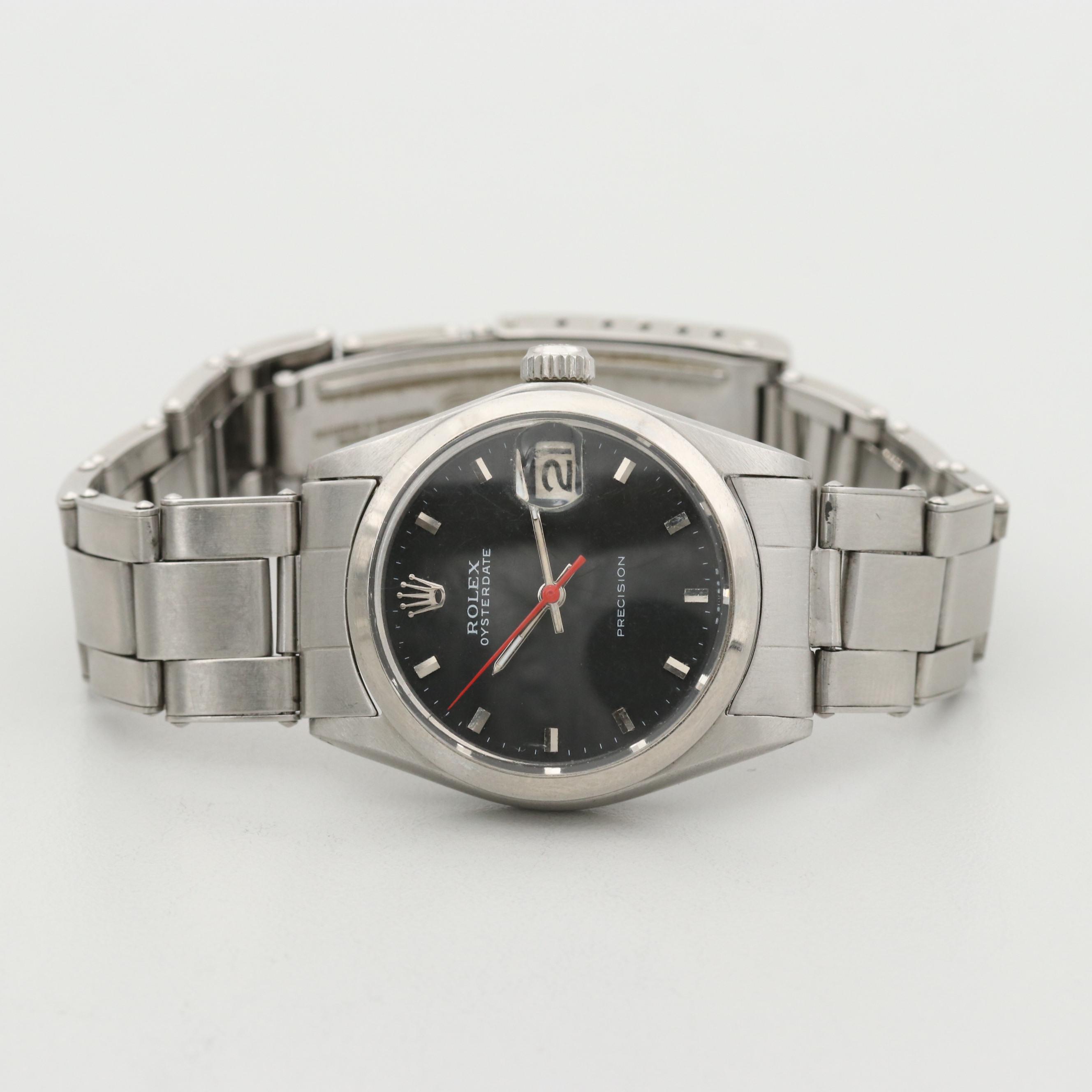 Rolex Oysterdate Stainless Steel Watch, 1967