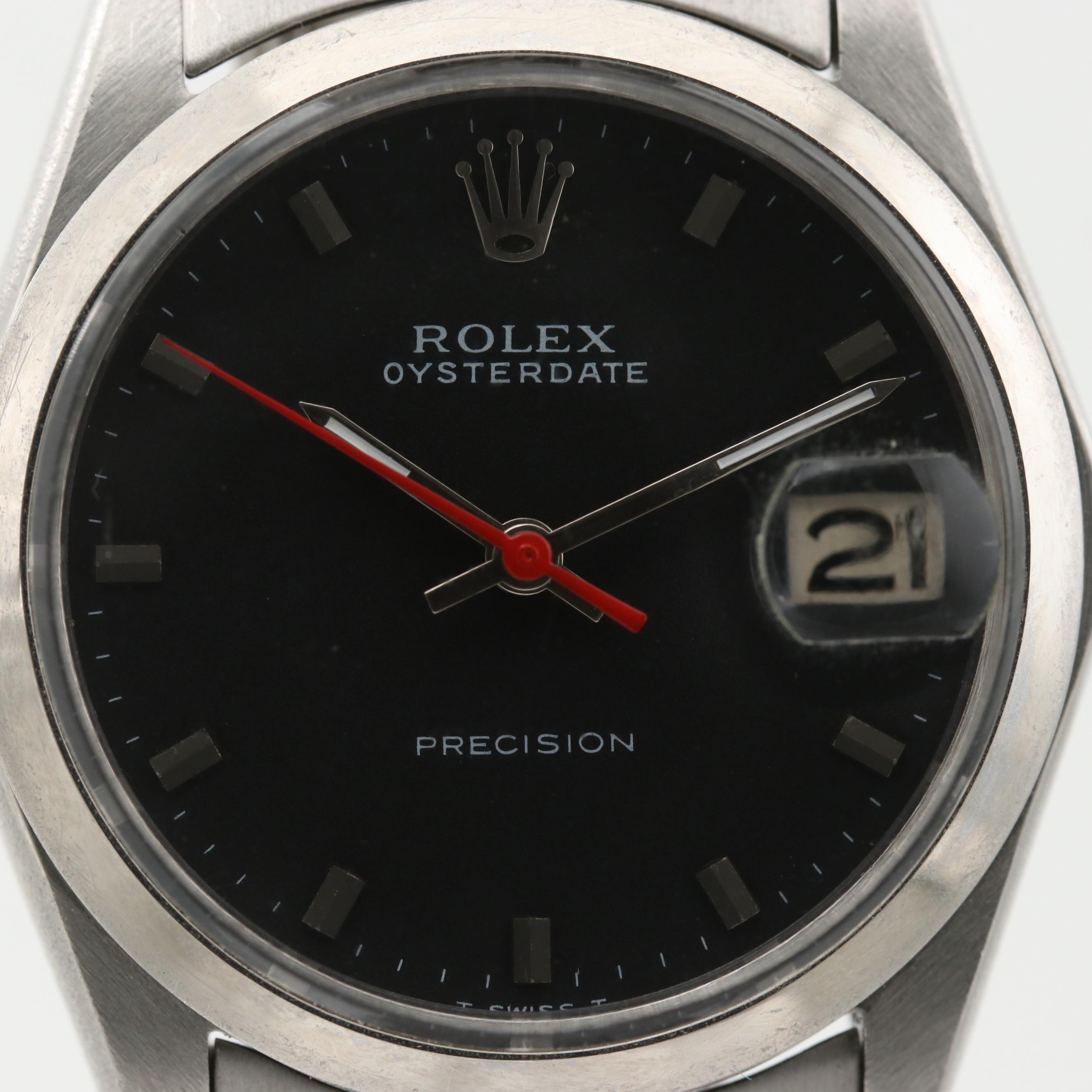 Rolex Oysterdate Stainless Steel Watch, 1967