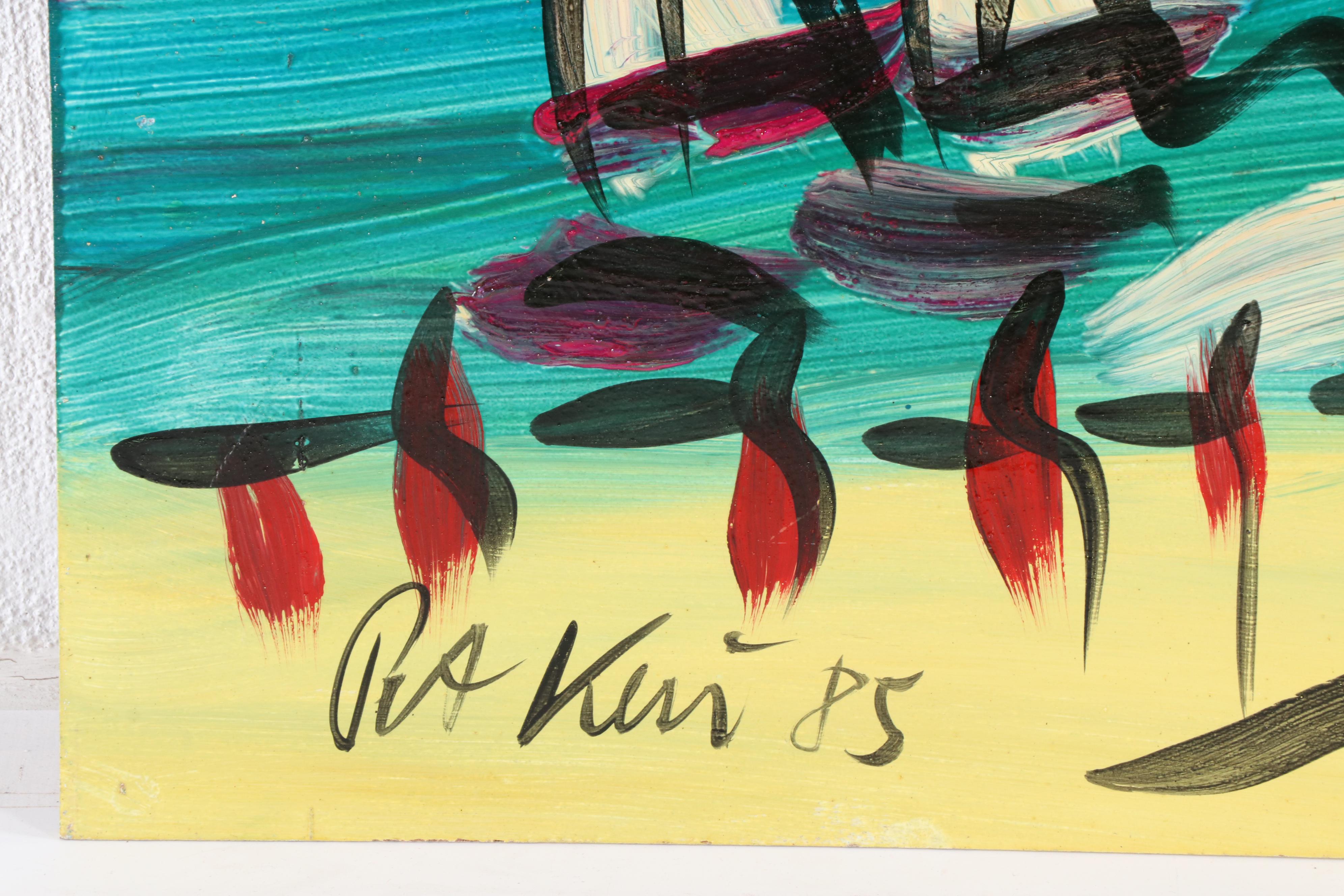 Peter Keil Oil Painting "Starnberg Munich"