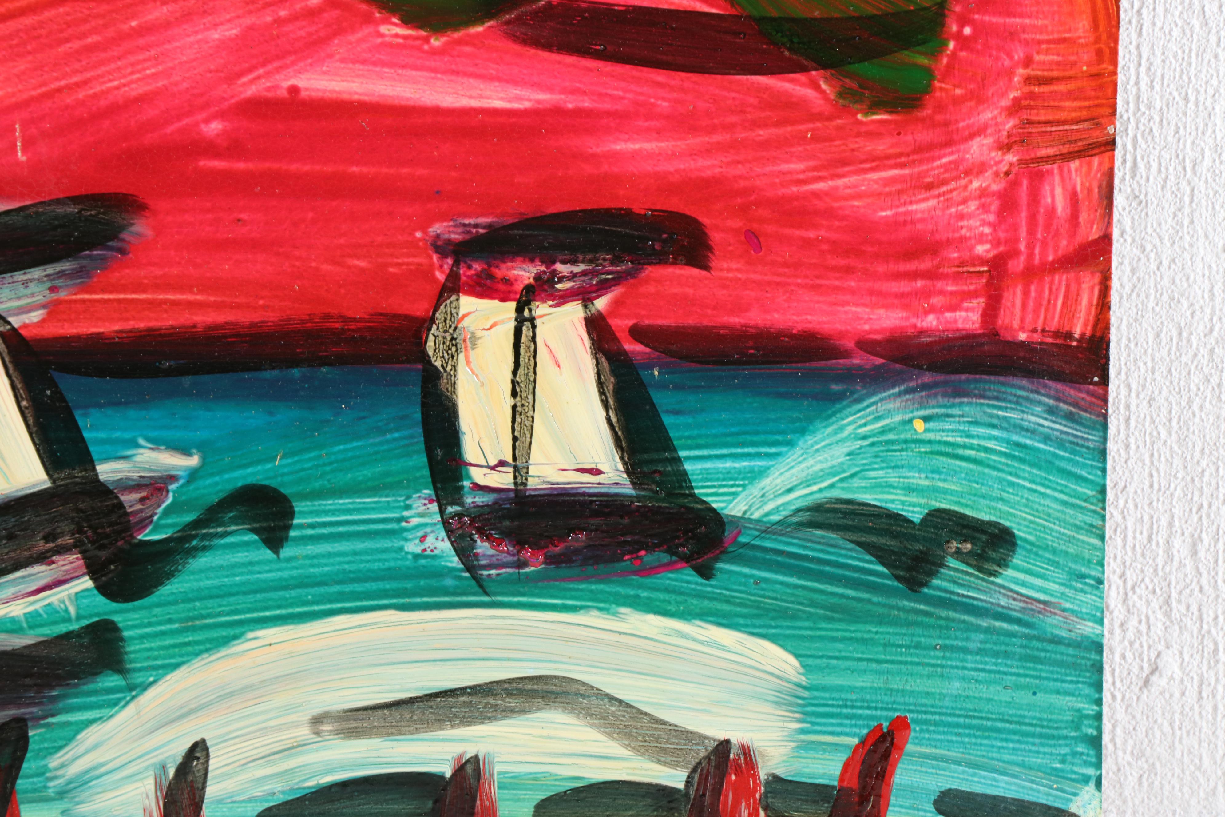 Peter Keil Oil Painting "Starnberg Munich"