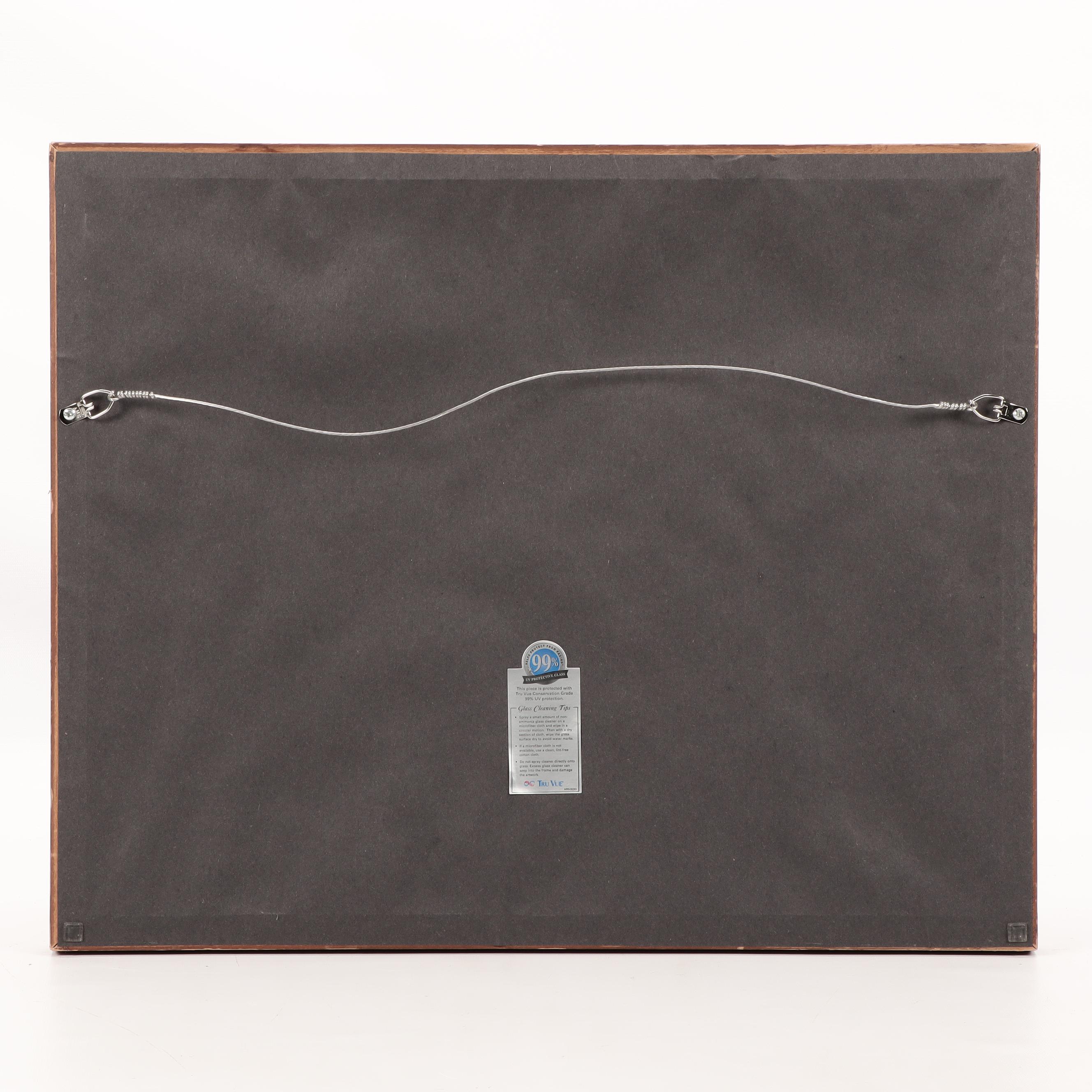 Charley Harper Offset Lithograph "Omniscient Owl"